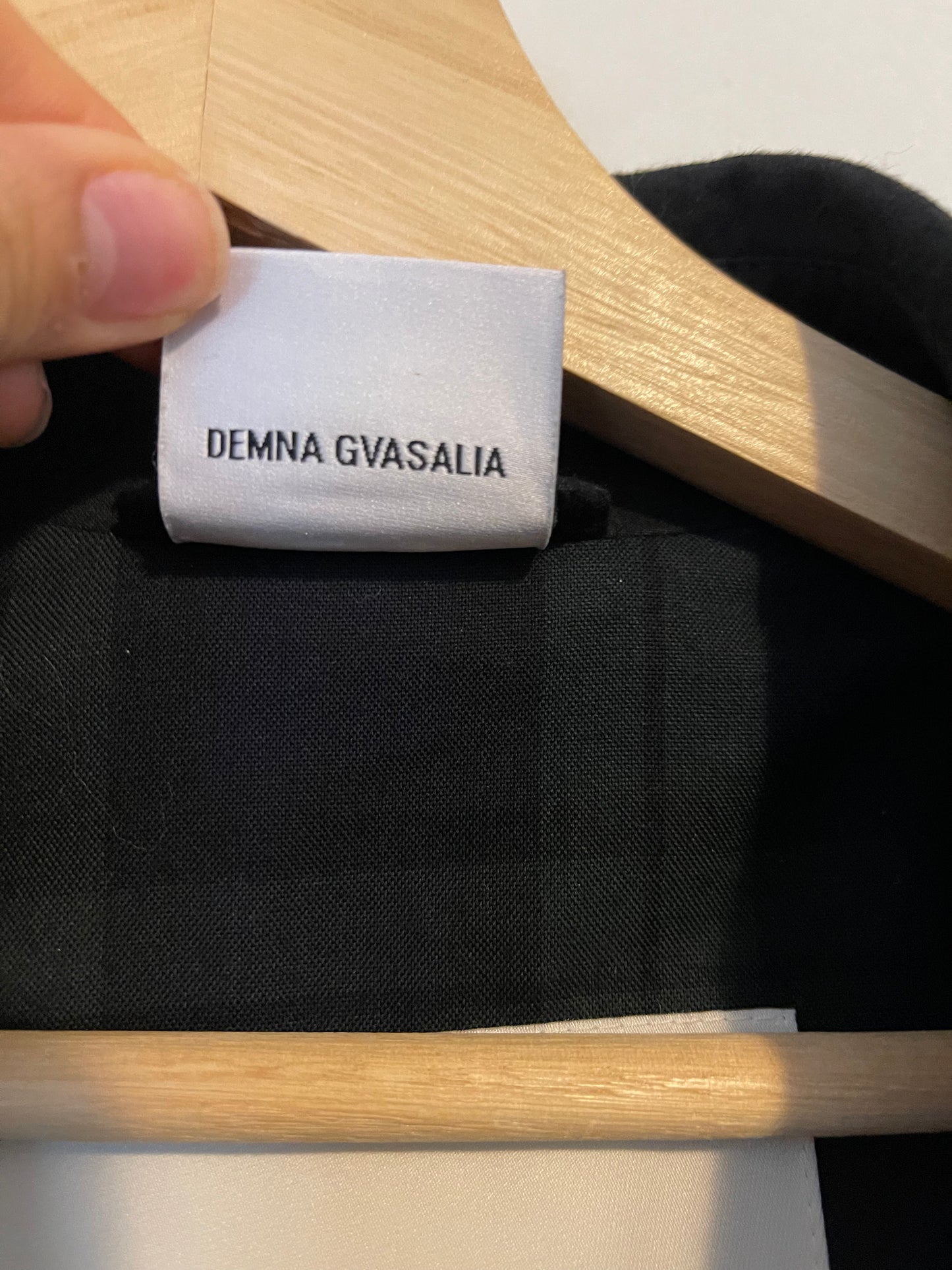 Vetements Mackintosh assymetrical trench coat