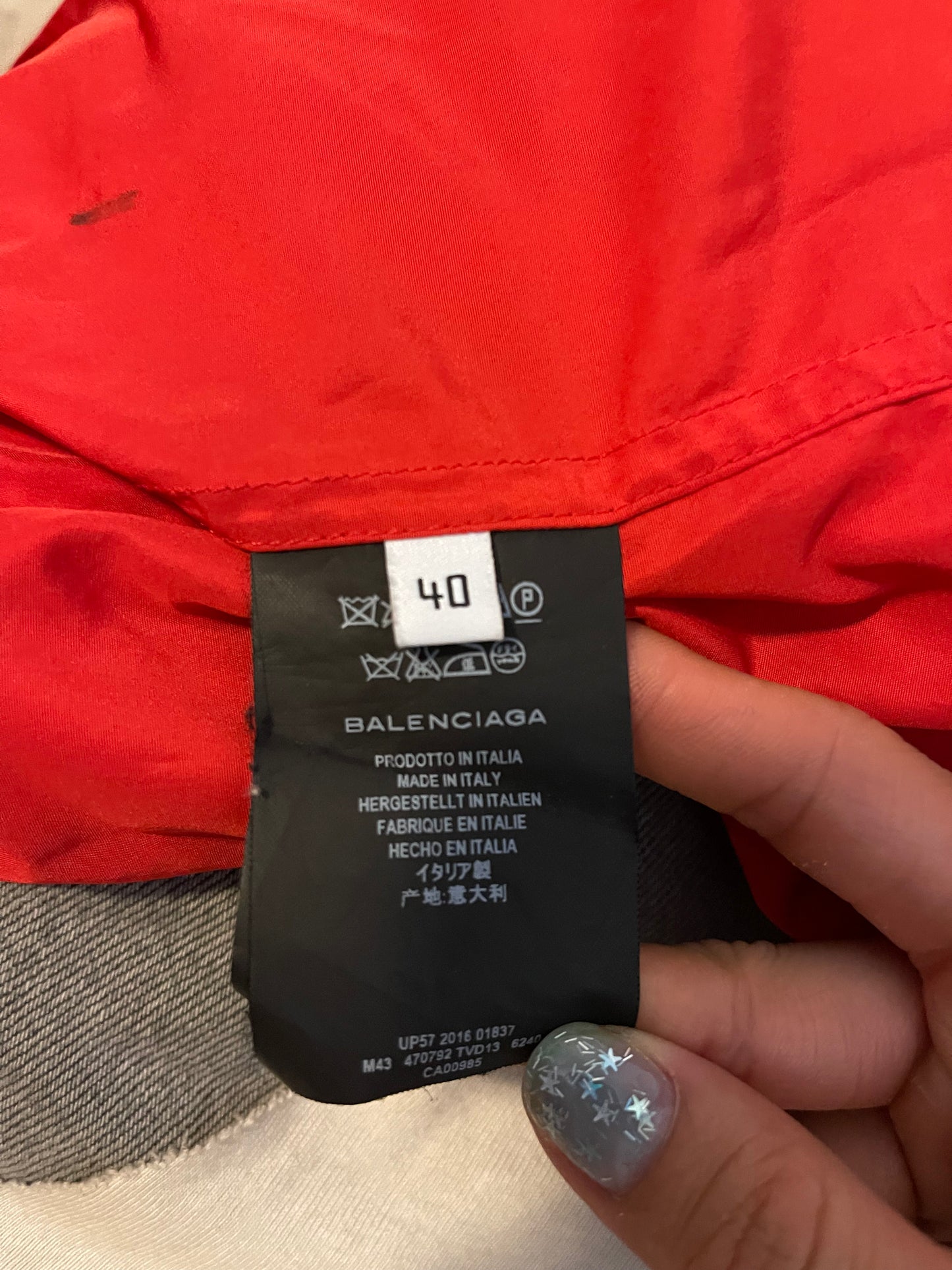 Balenciaga SS16 156 windbreaker