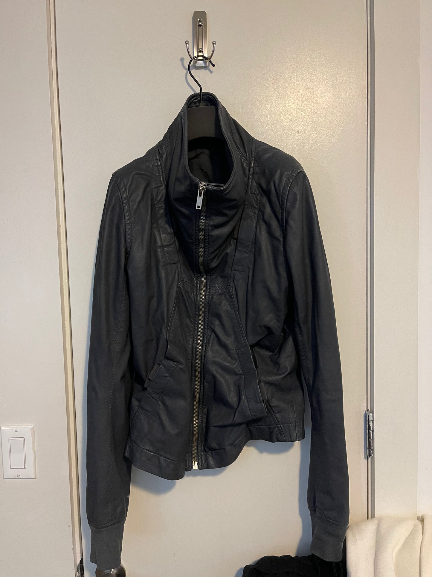 Rick Owens Geo leather jacket