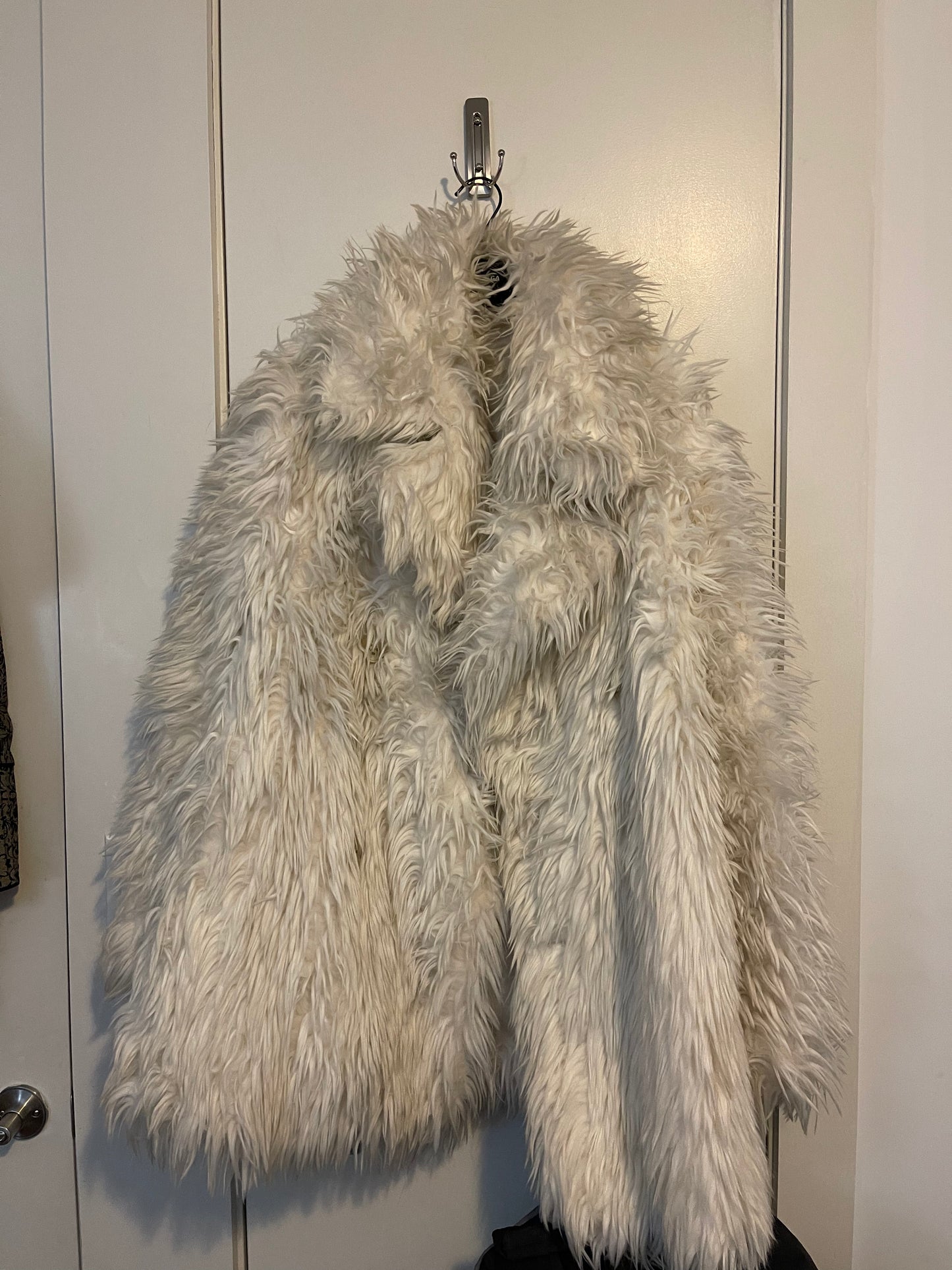 Yoshiyuki Konishi faux fur lapel coat