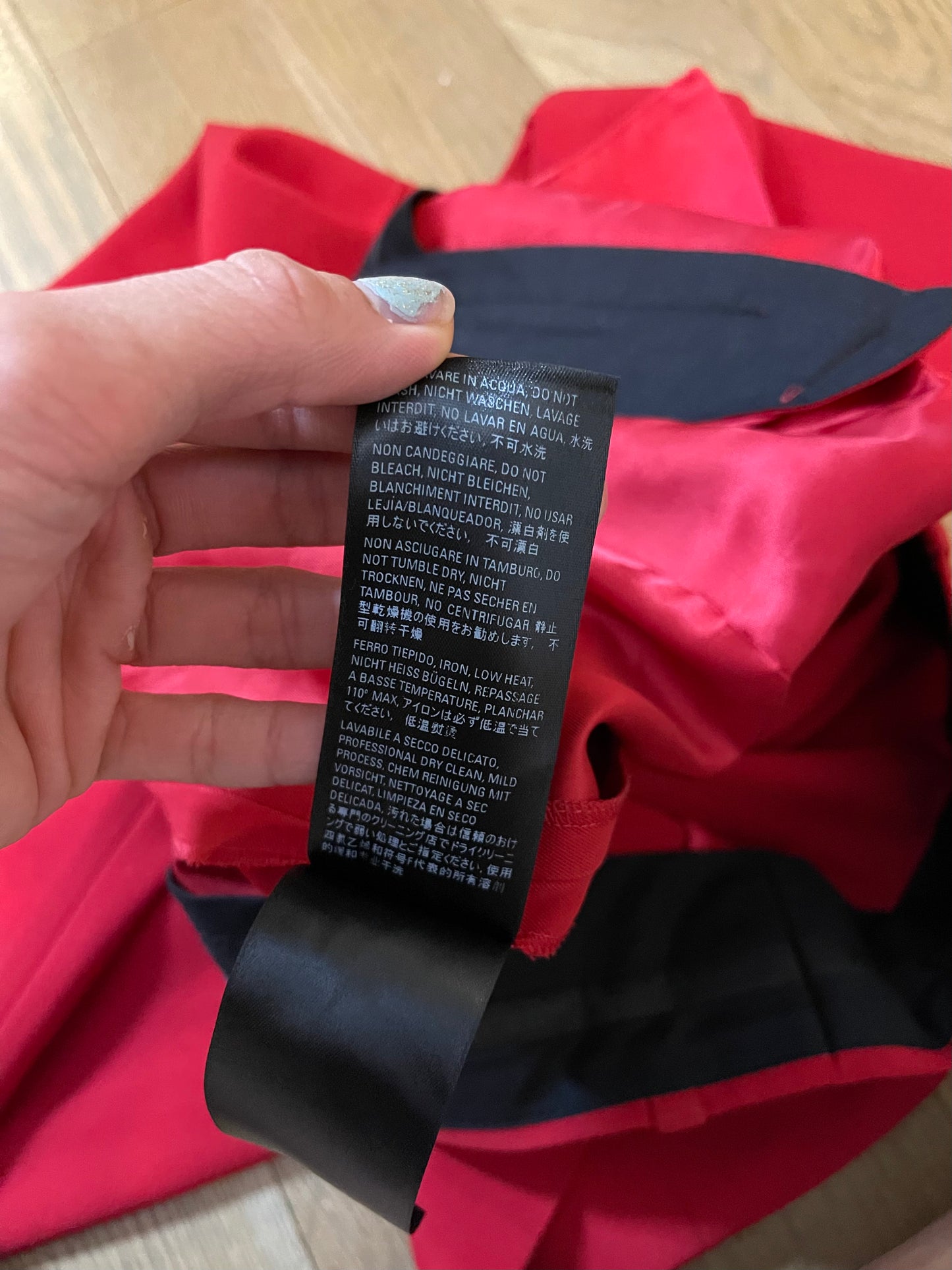 Balenciaga SS19 straight trousers