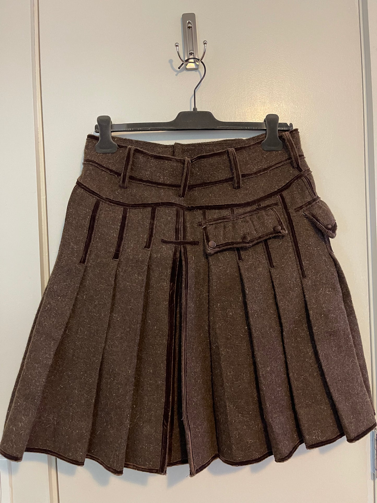 Number (n)ine FW09 wool skirt