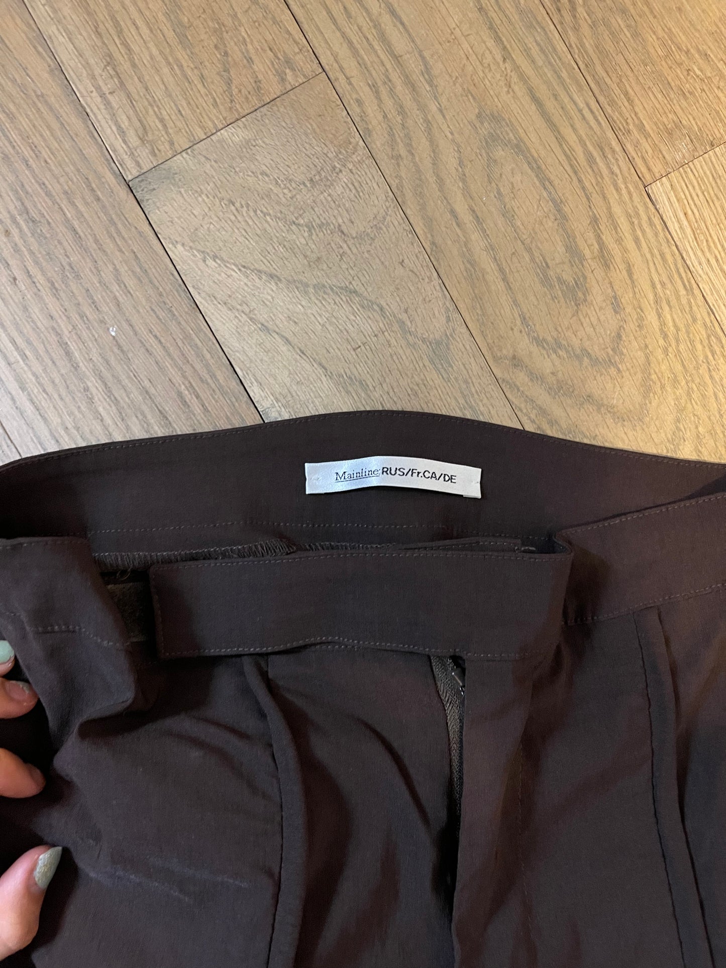 Mainline rusfrcade flared pants