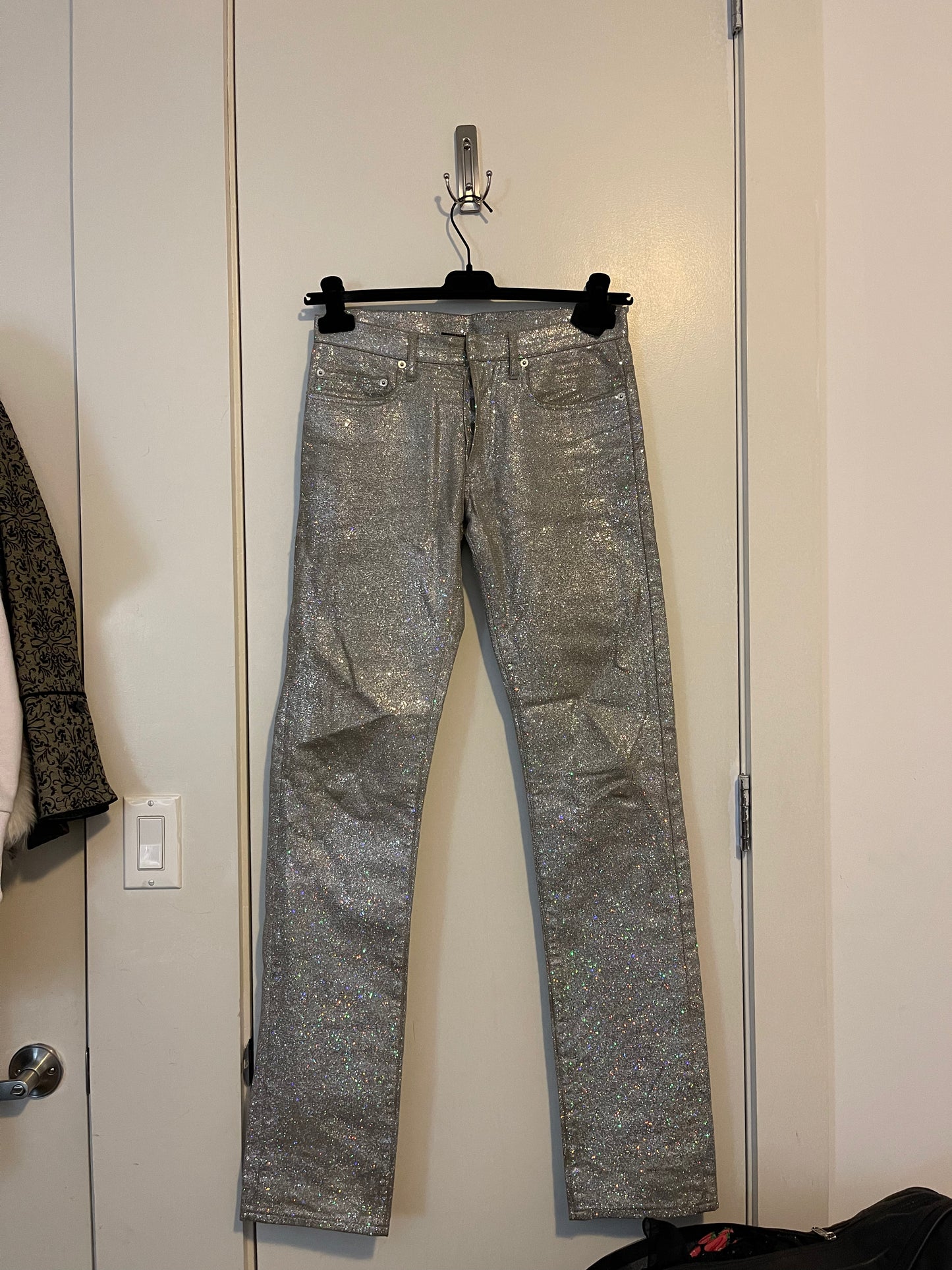 Dior SS06 glitter jeans