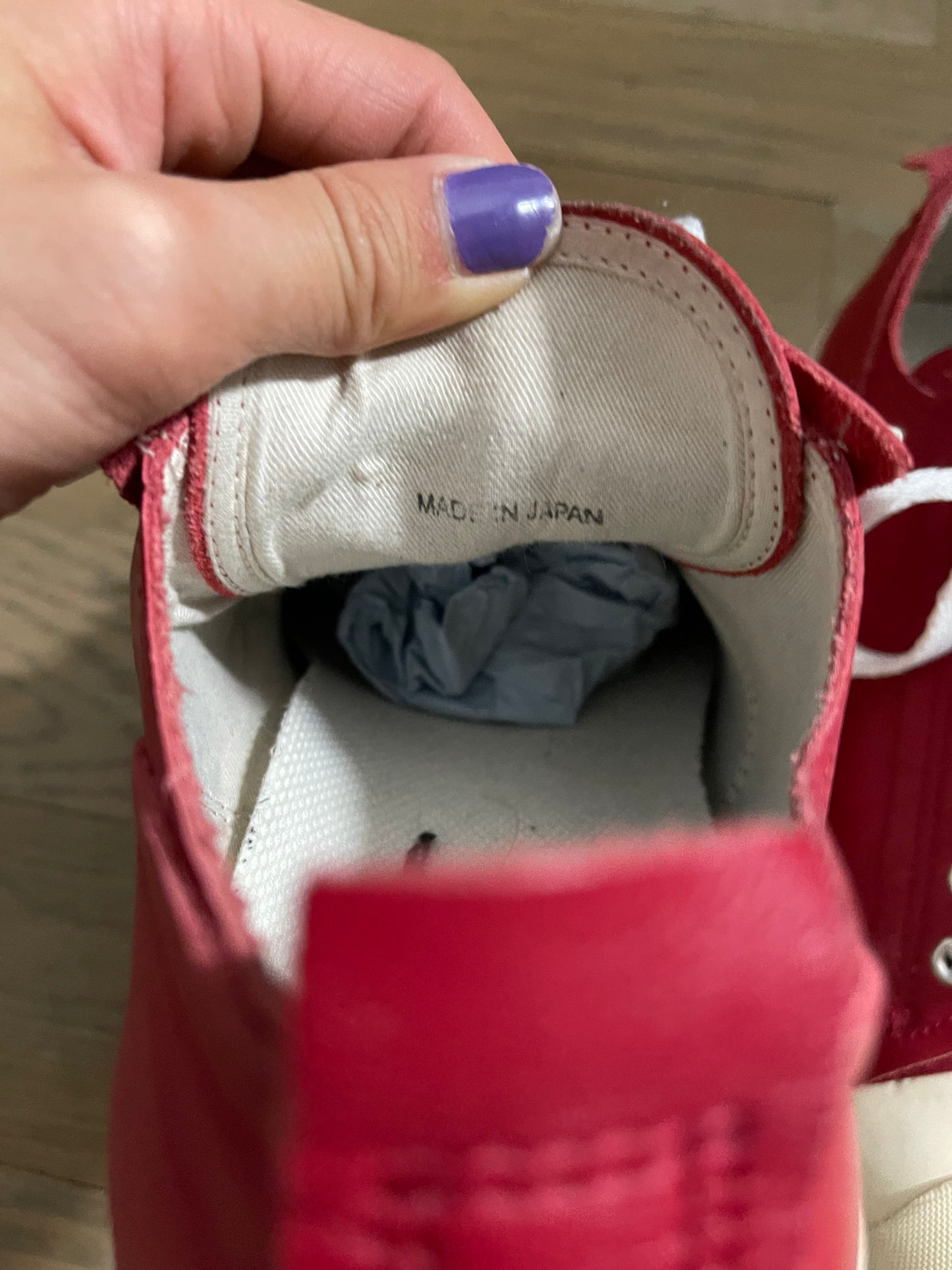 Undercover silly things Jack Purcell clown shoes