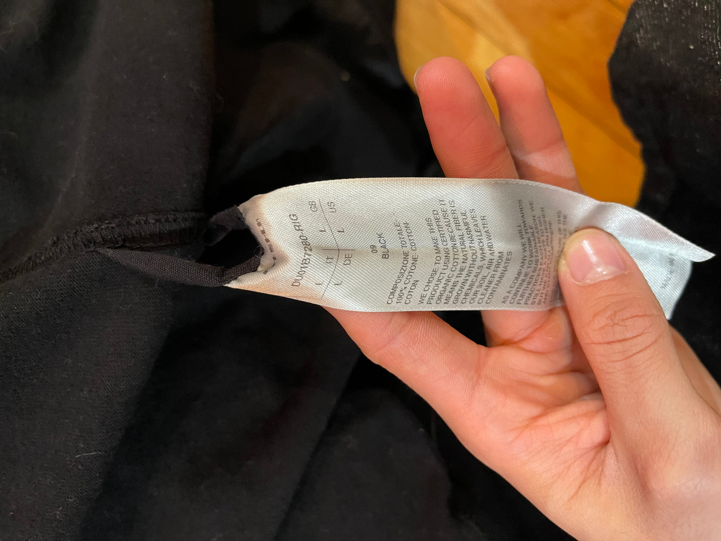 Rick Owens black gimp hoodie