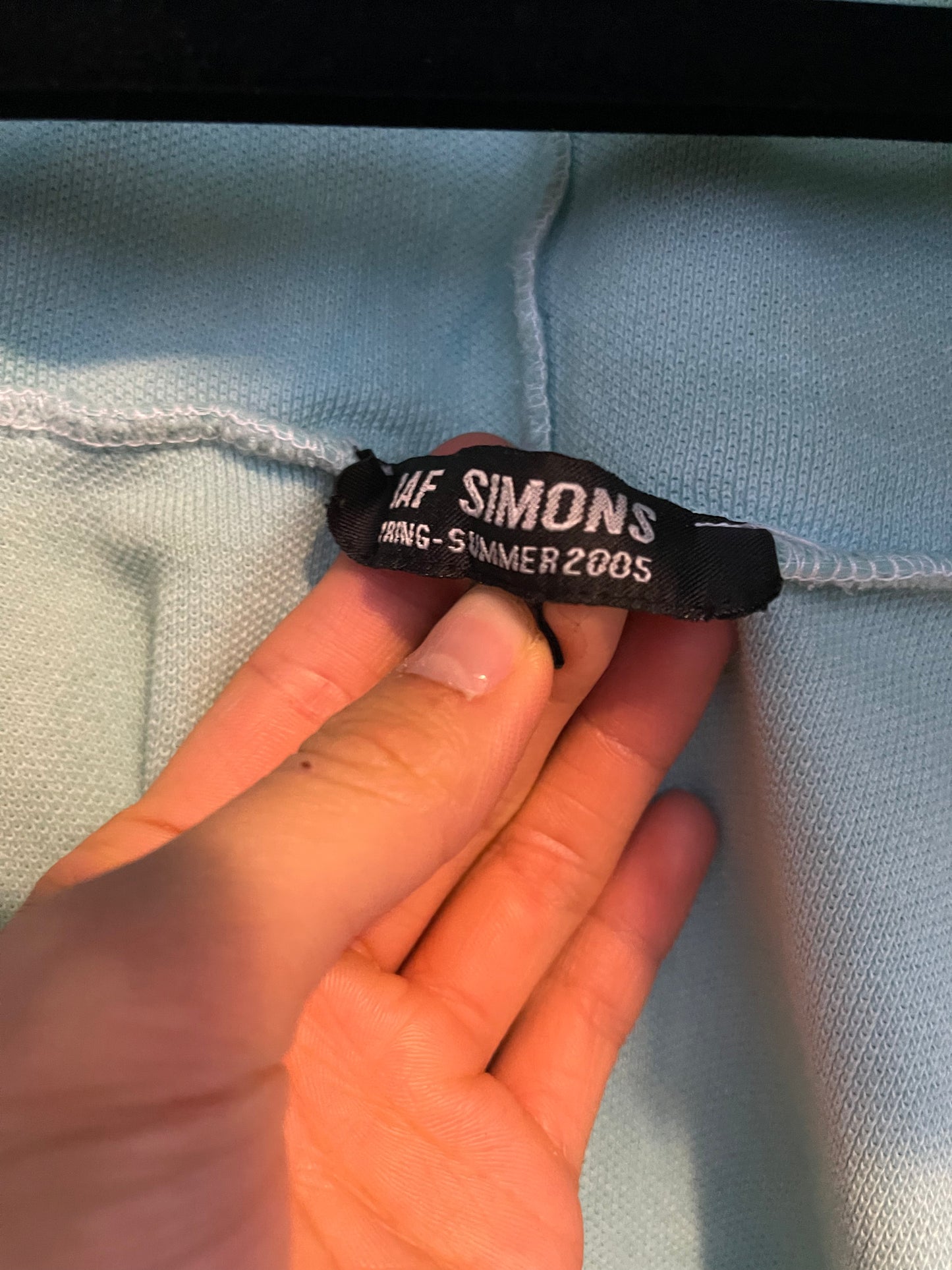 Raf Simons SS05 tactical multi zip hoodie