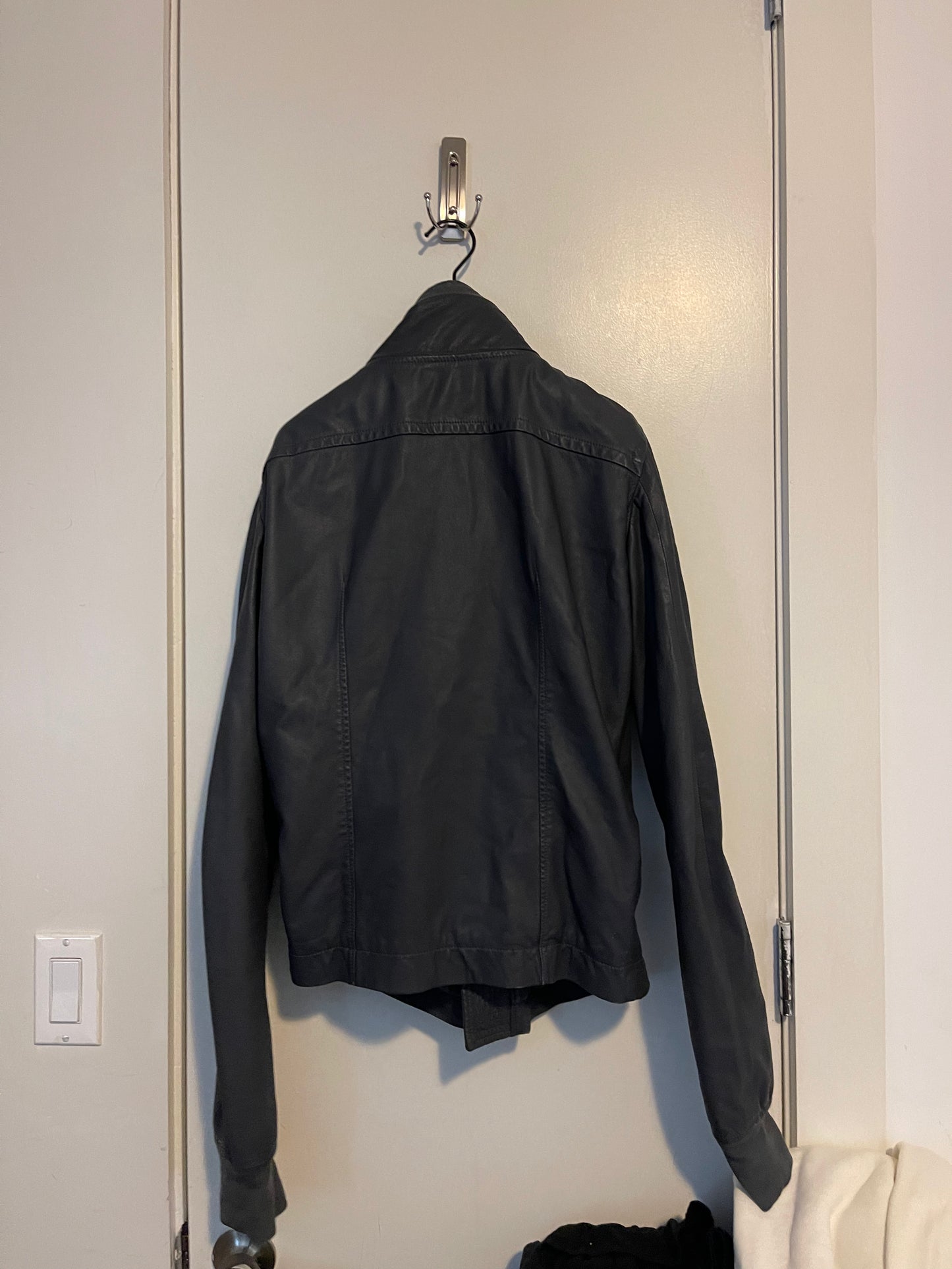Rick Owens Geo leather jacket