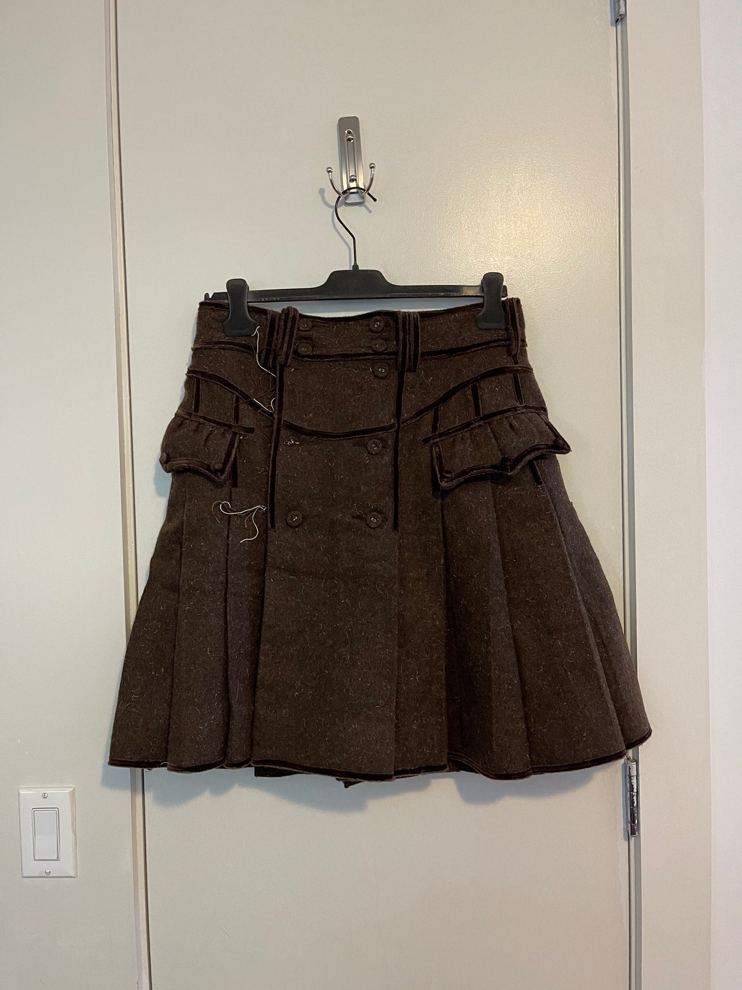 Number (n)ine FW09 wool skirt