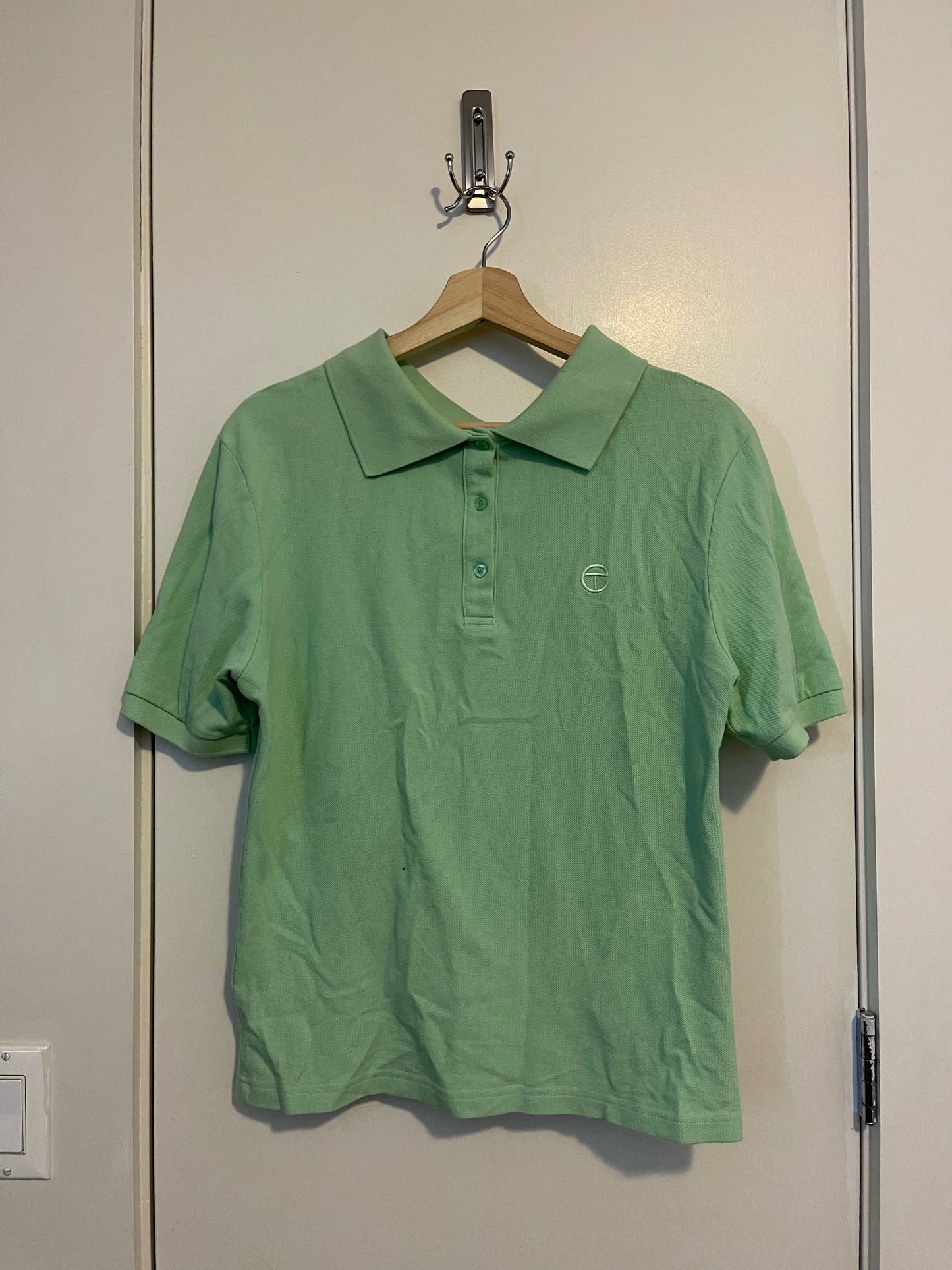 Telfar sample backward polo shirt