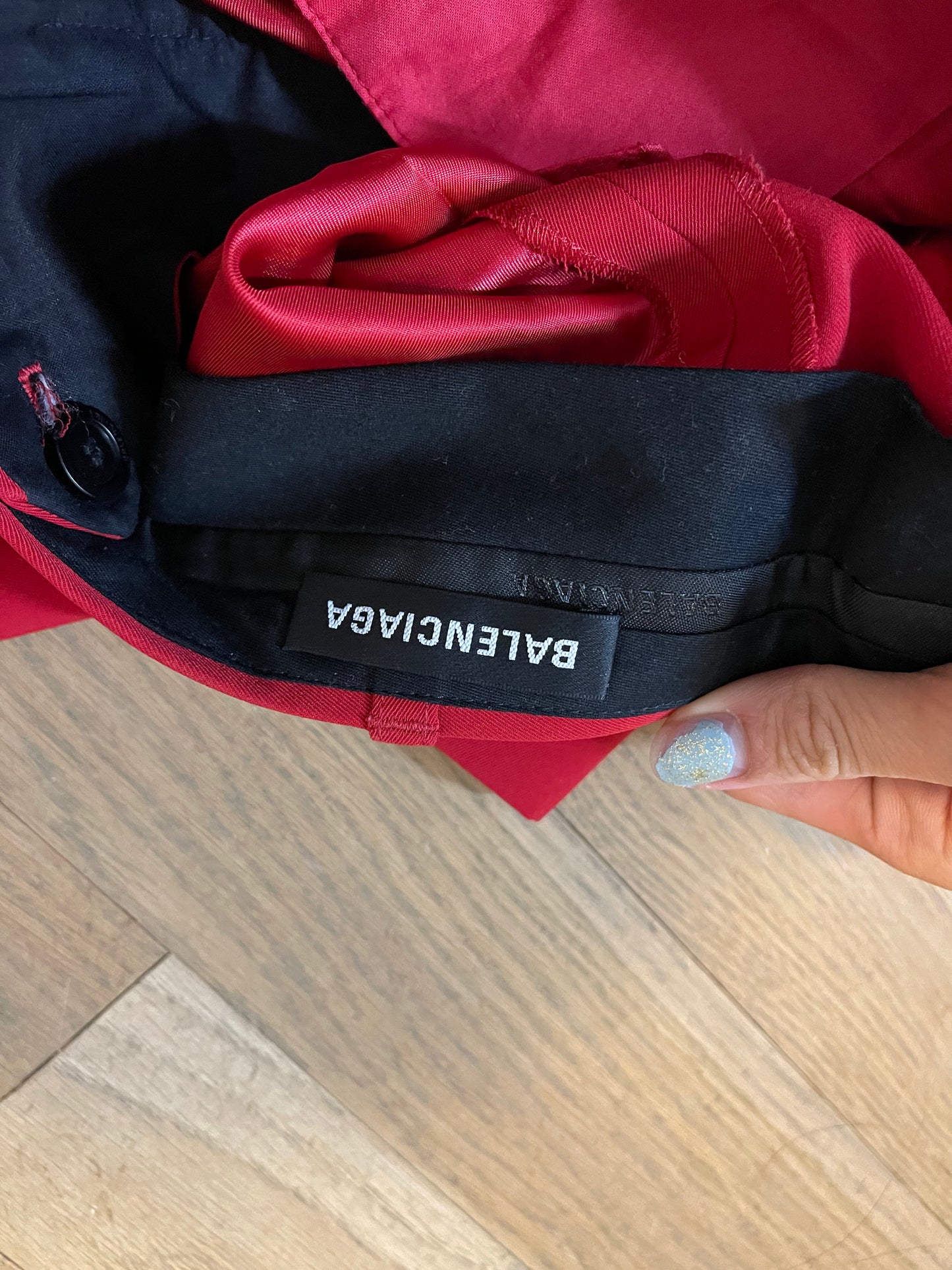 Balenciaga SS19 straight trousers