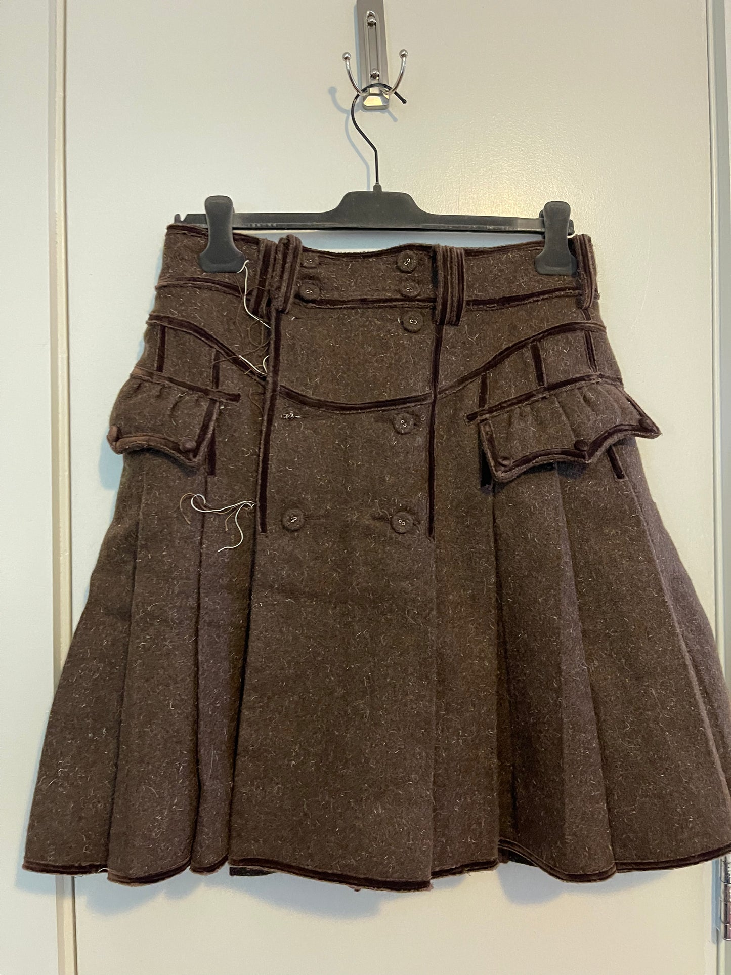 Number (n)ine FW09 wool skirt