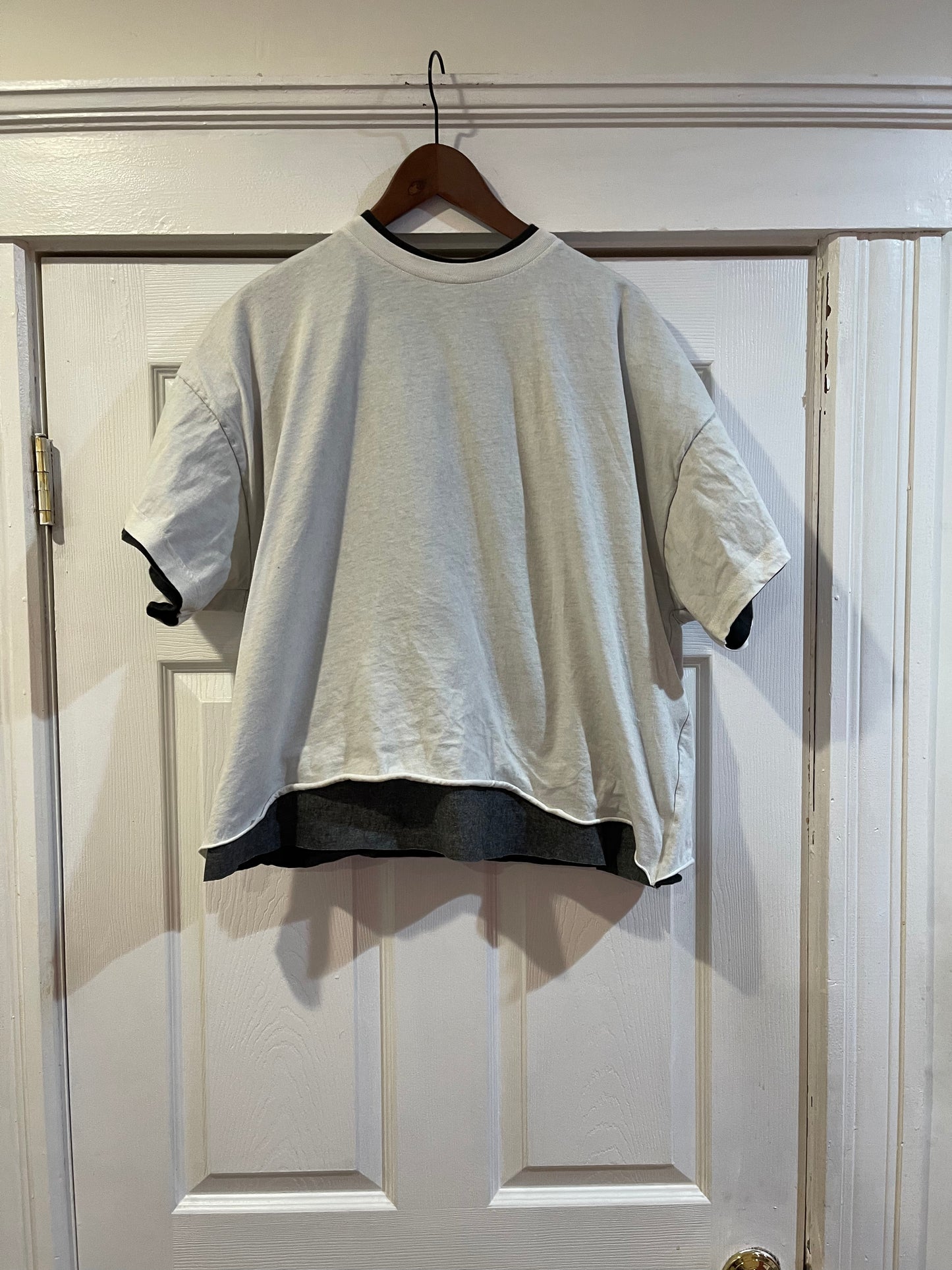 Vetements securite glued double layer shirt AW17