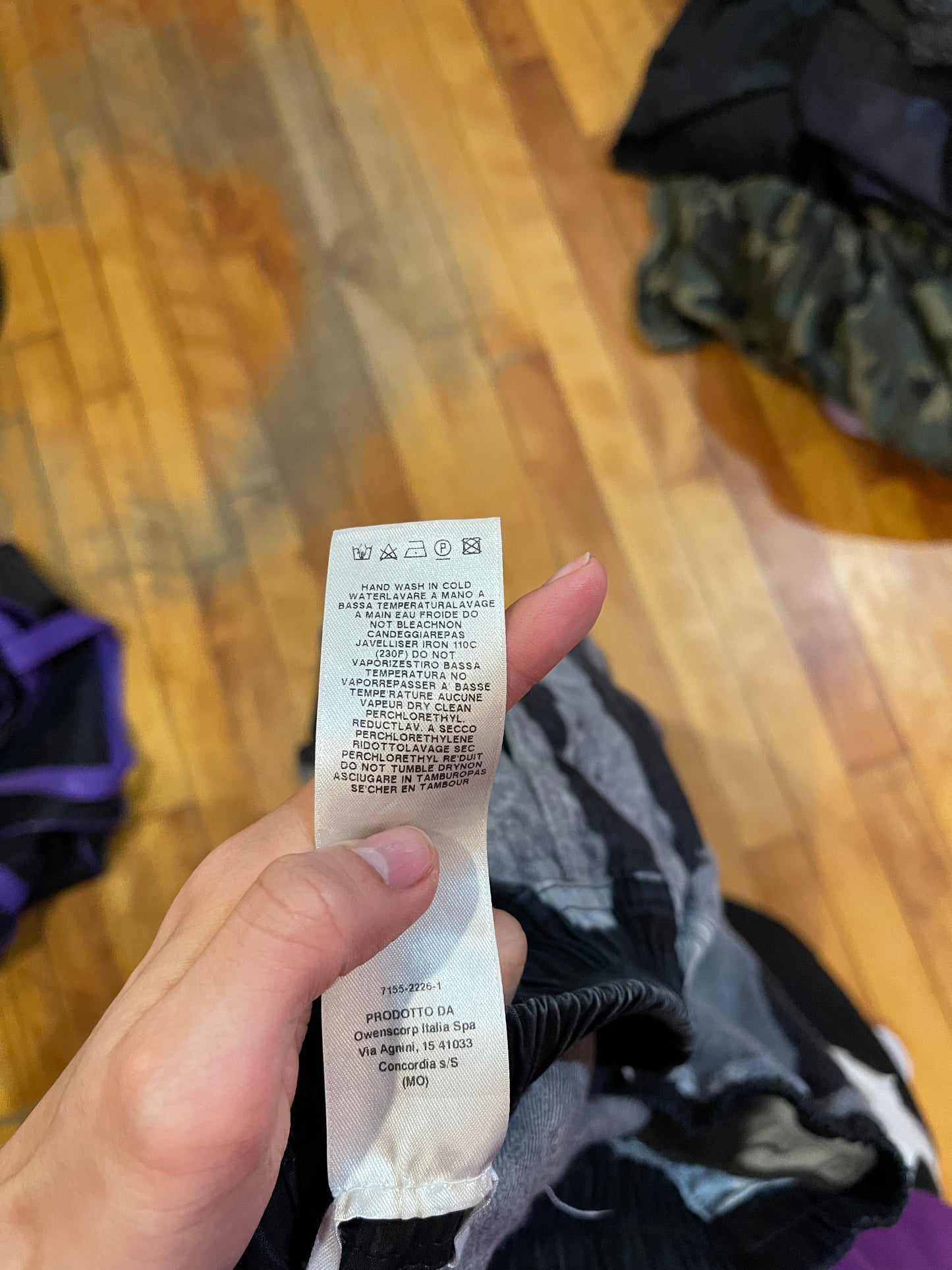 Rick Owens AW16 mastodon bleached vomit pods