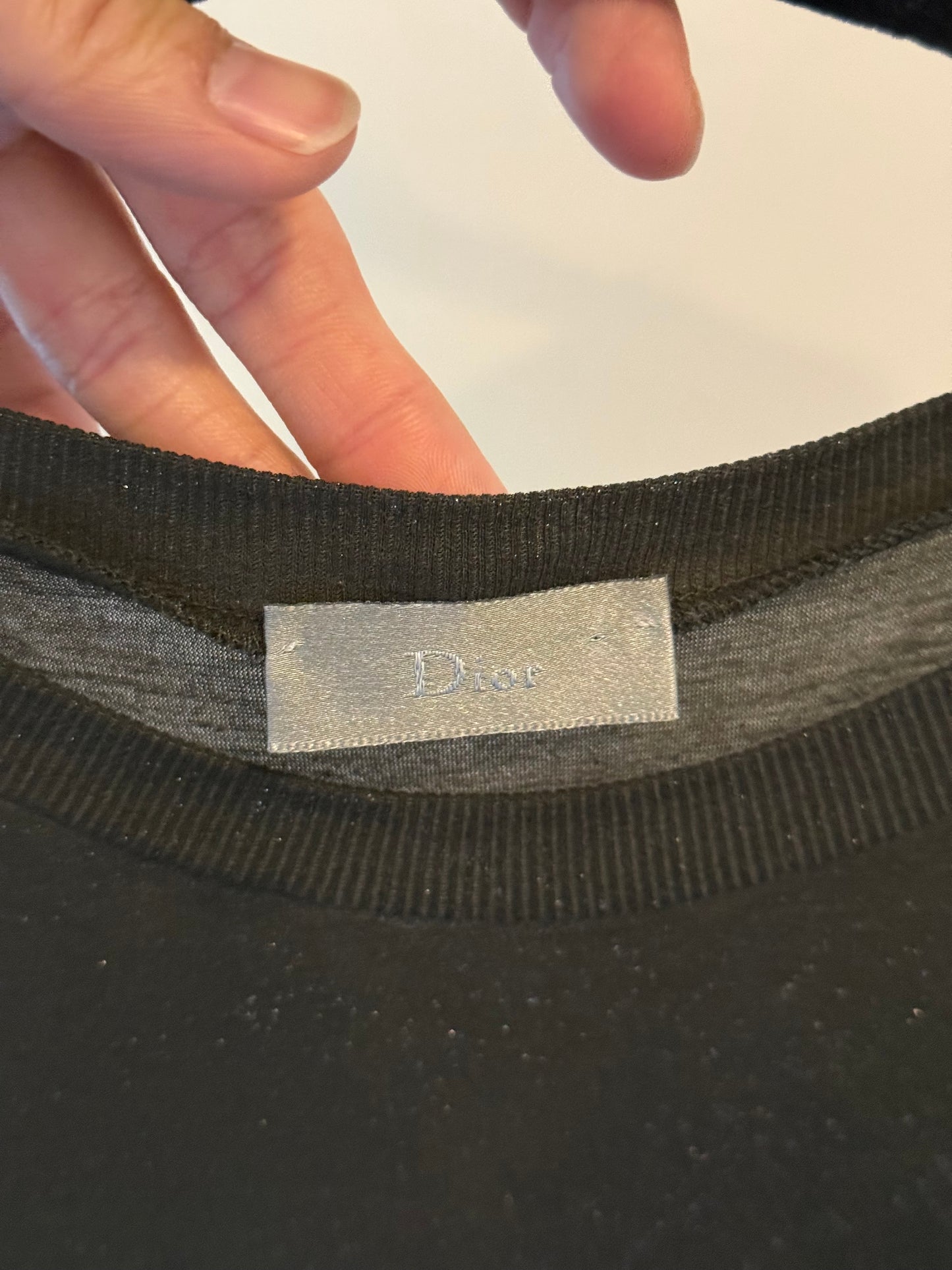 Dior Homme 05AW glitter t shirt
