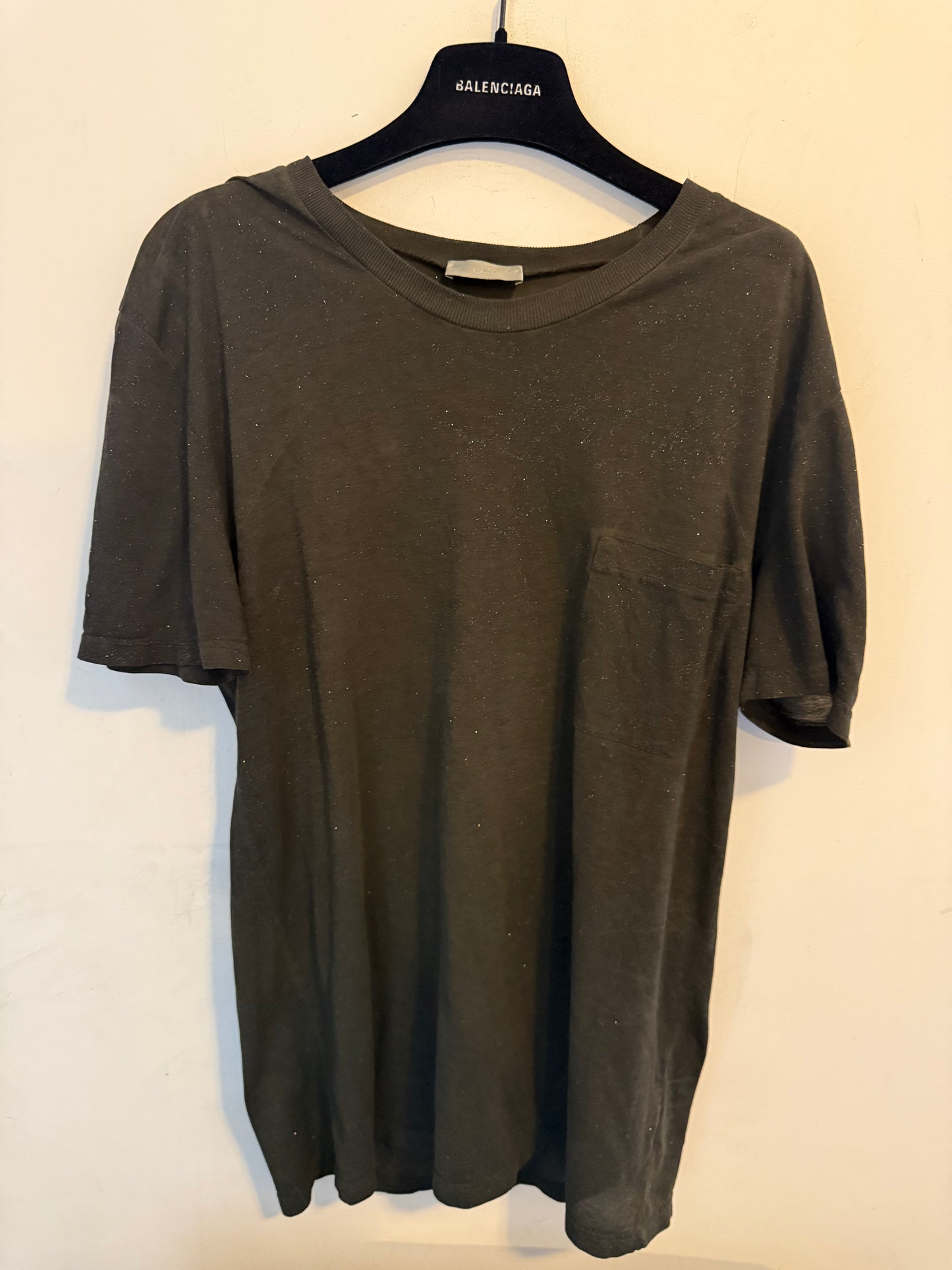 Dior Homme 05AW glitter t shirt