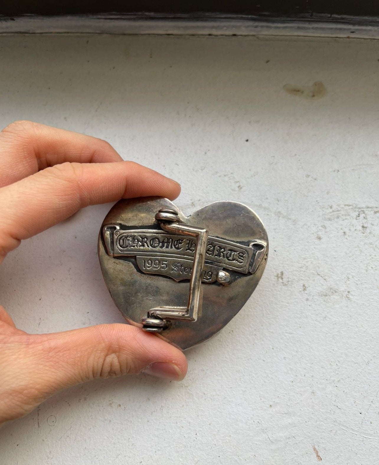 Chrome hearts heart buckle