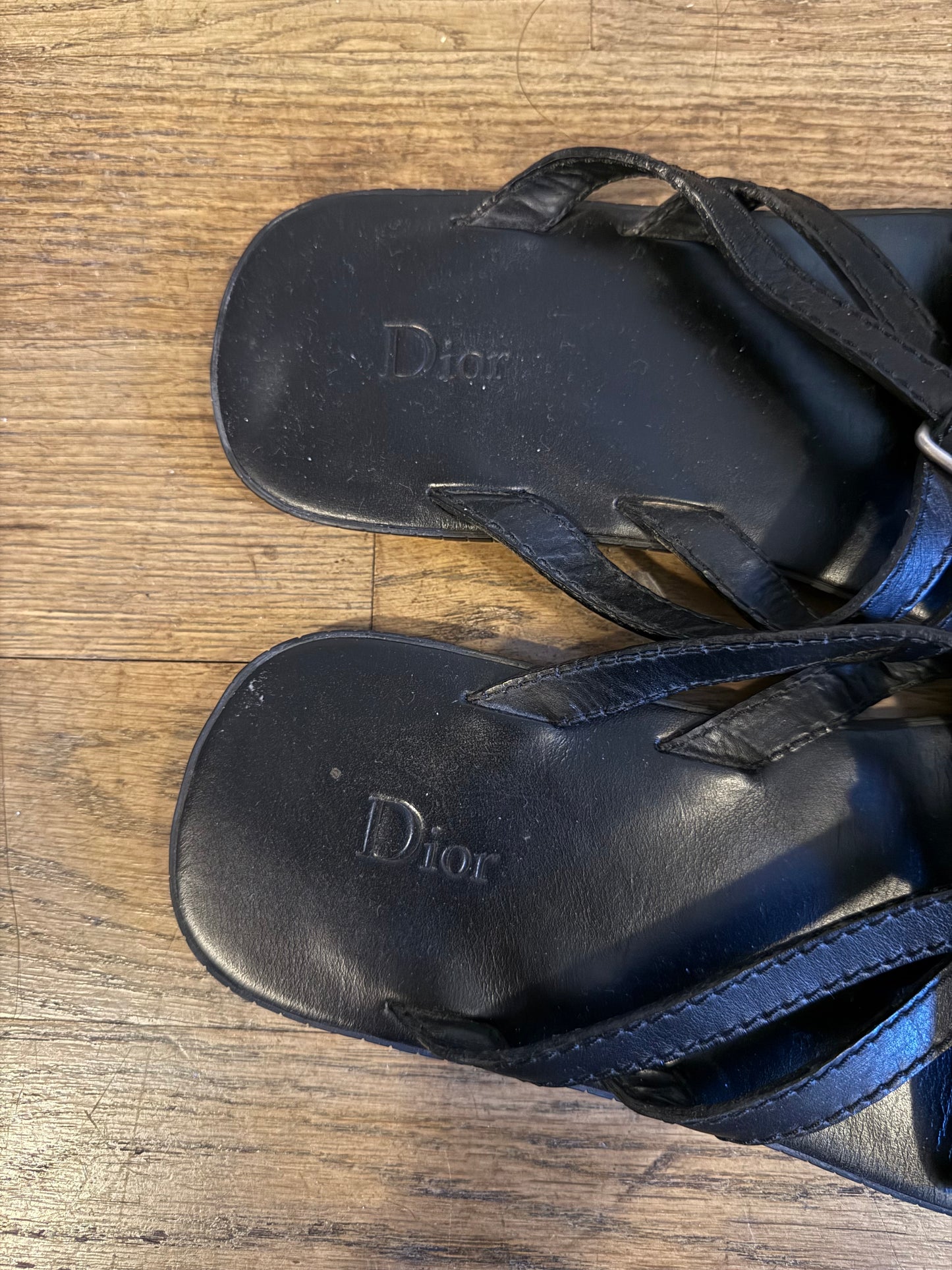 Dior Homme SS03 strip sandals