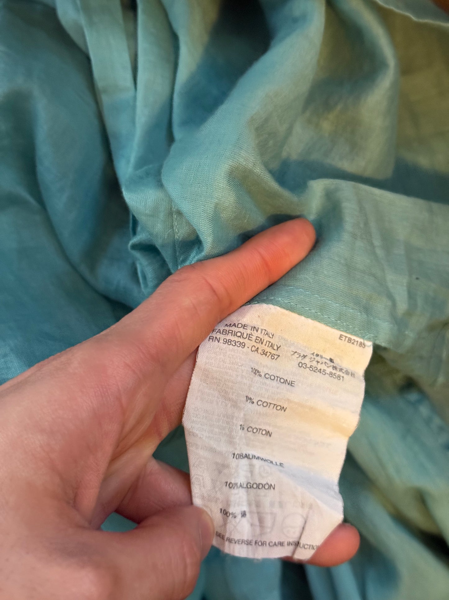 Prada button up shirt