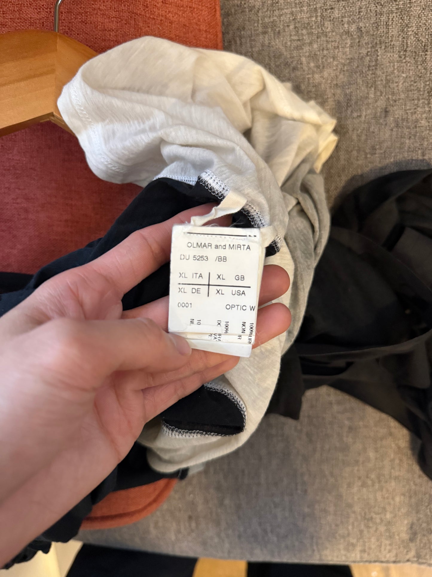 Rick Owens hot dog graphic long sleeve