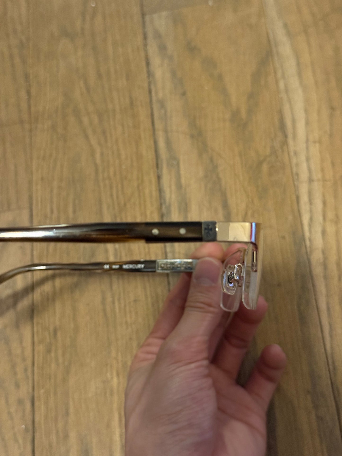 Chrome hearts mercury gold sunglasses