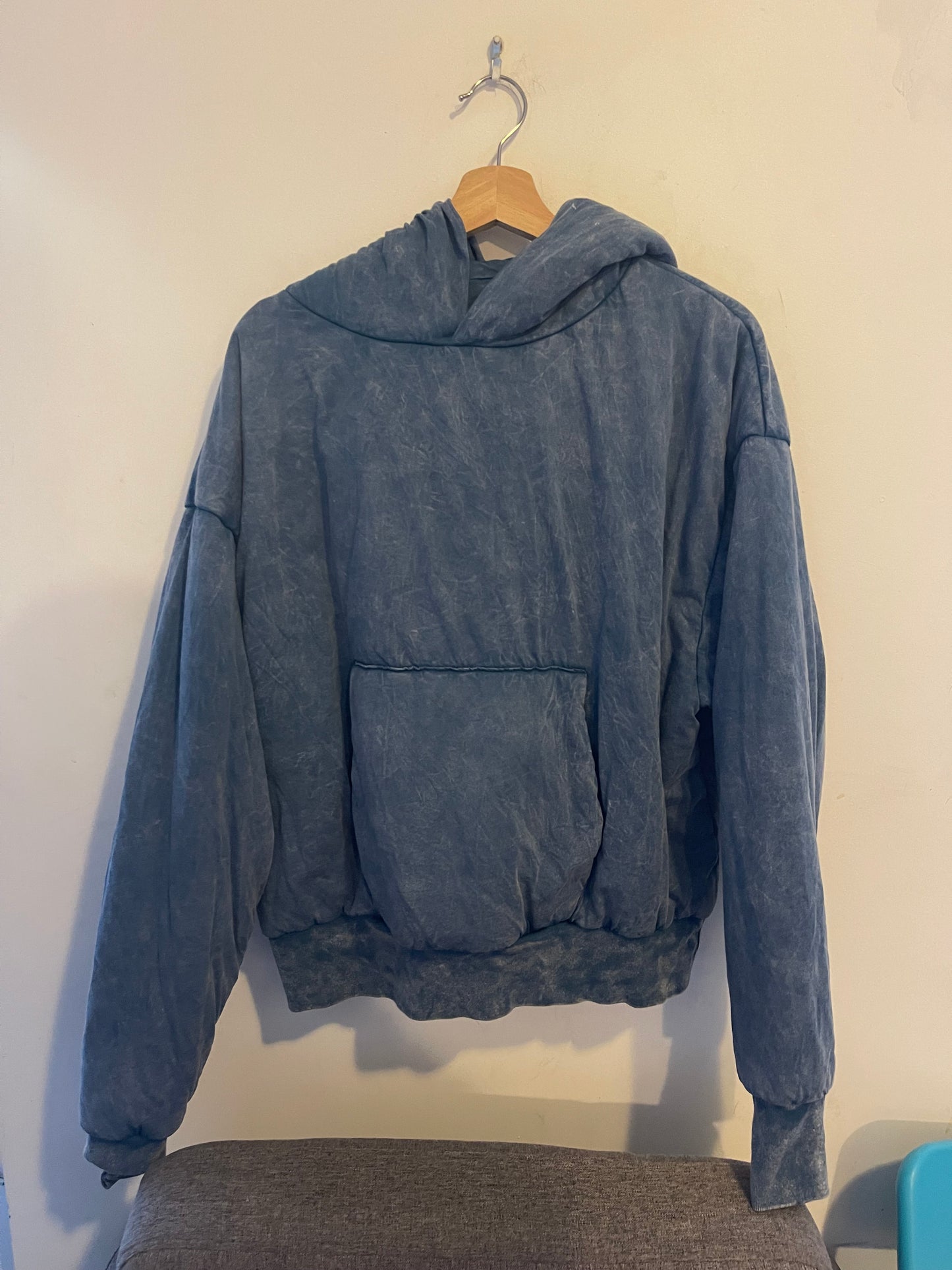 Yeezy season 8 pull over bomber/padded hoodie