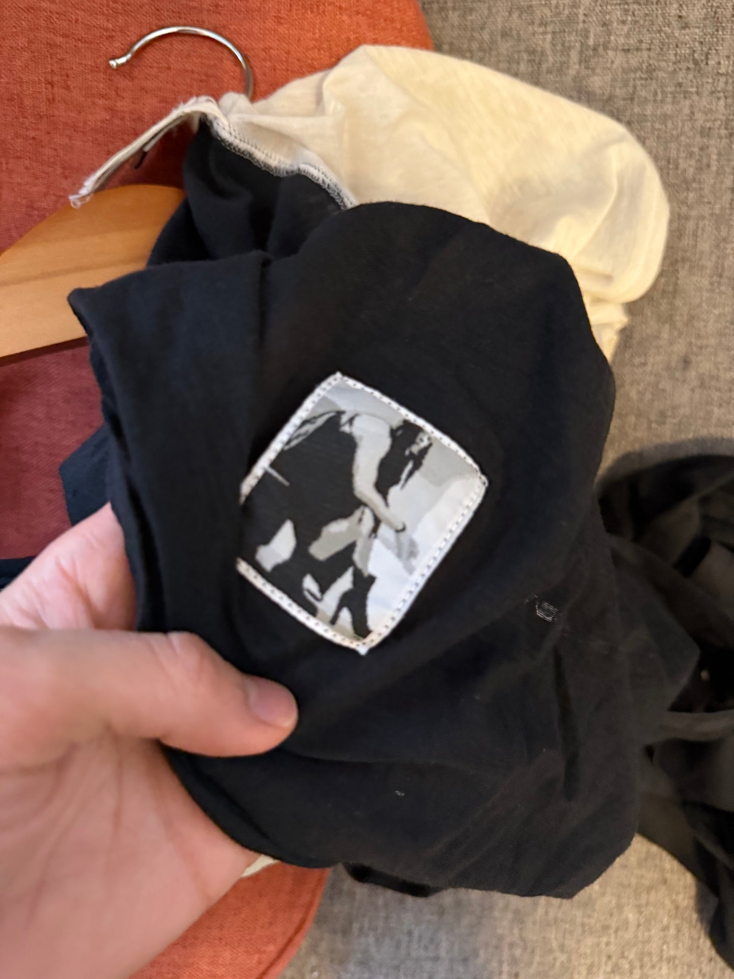 Rick Owens hot dog graphic long sleeve