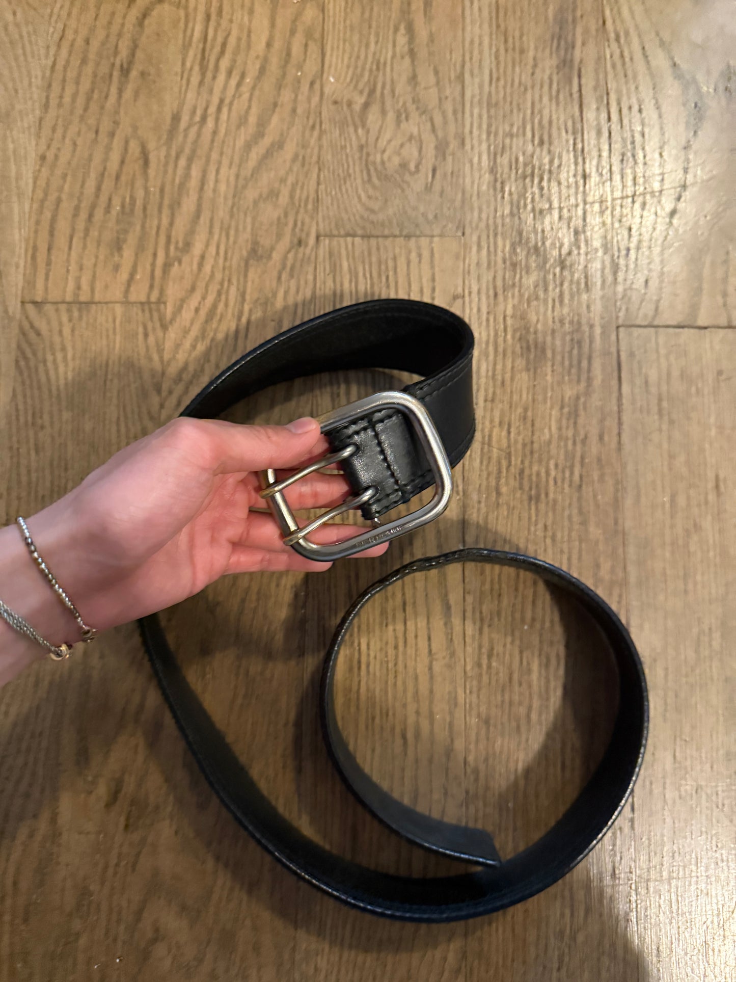 Dior Homme SS06 boy about town embossed belt
