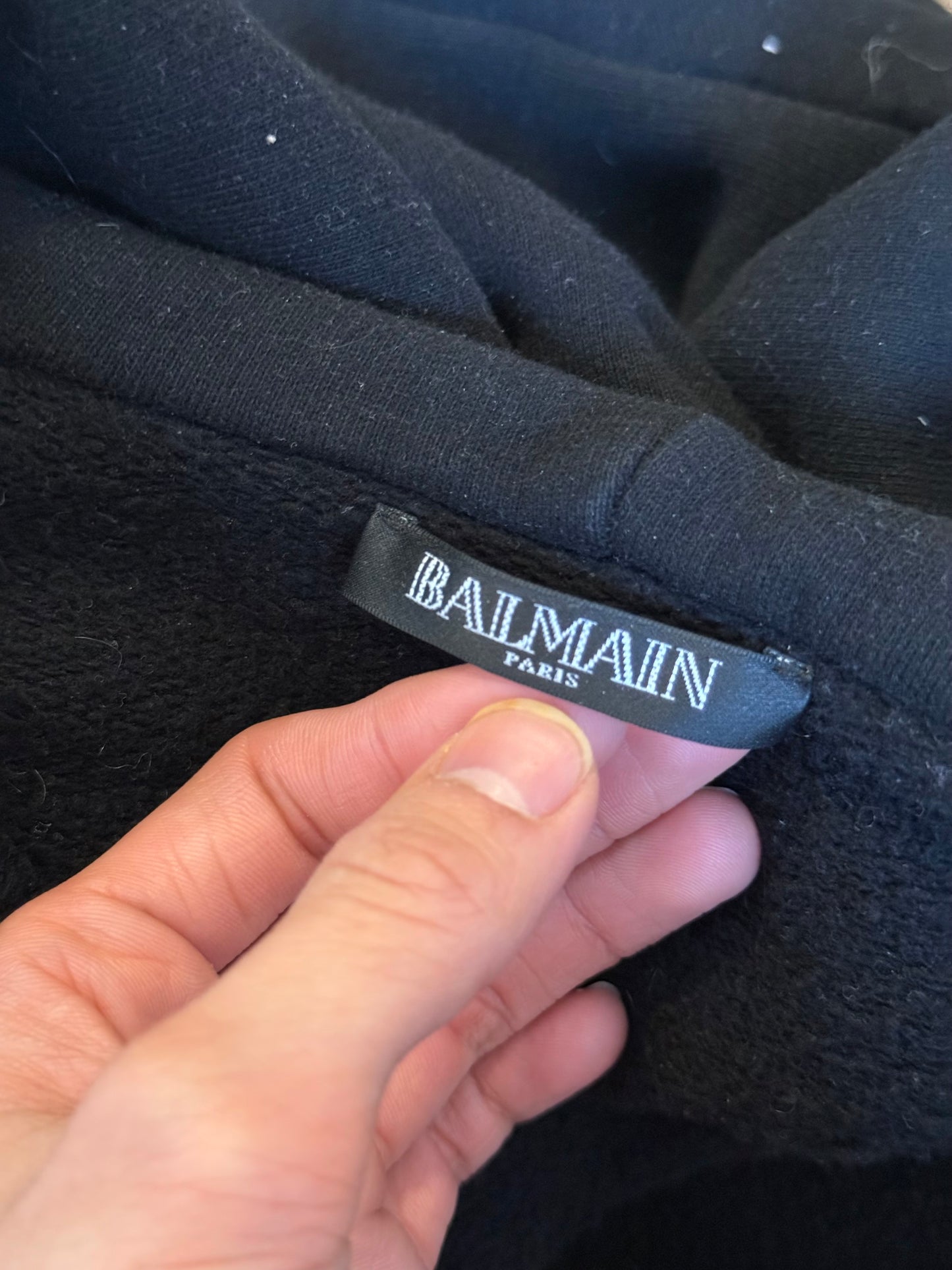 Balmain olivier rousting embroidered hoodie