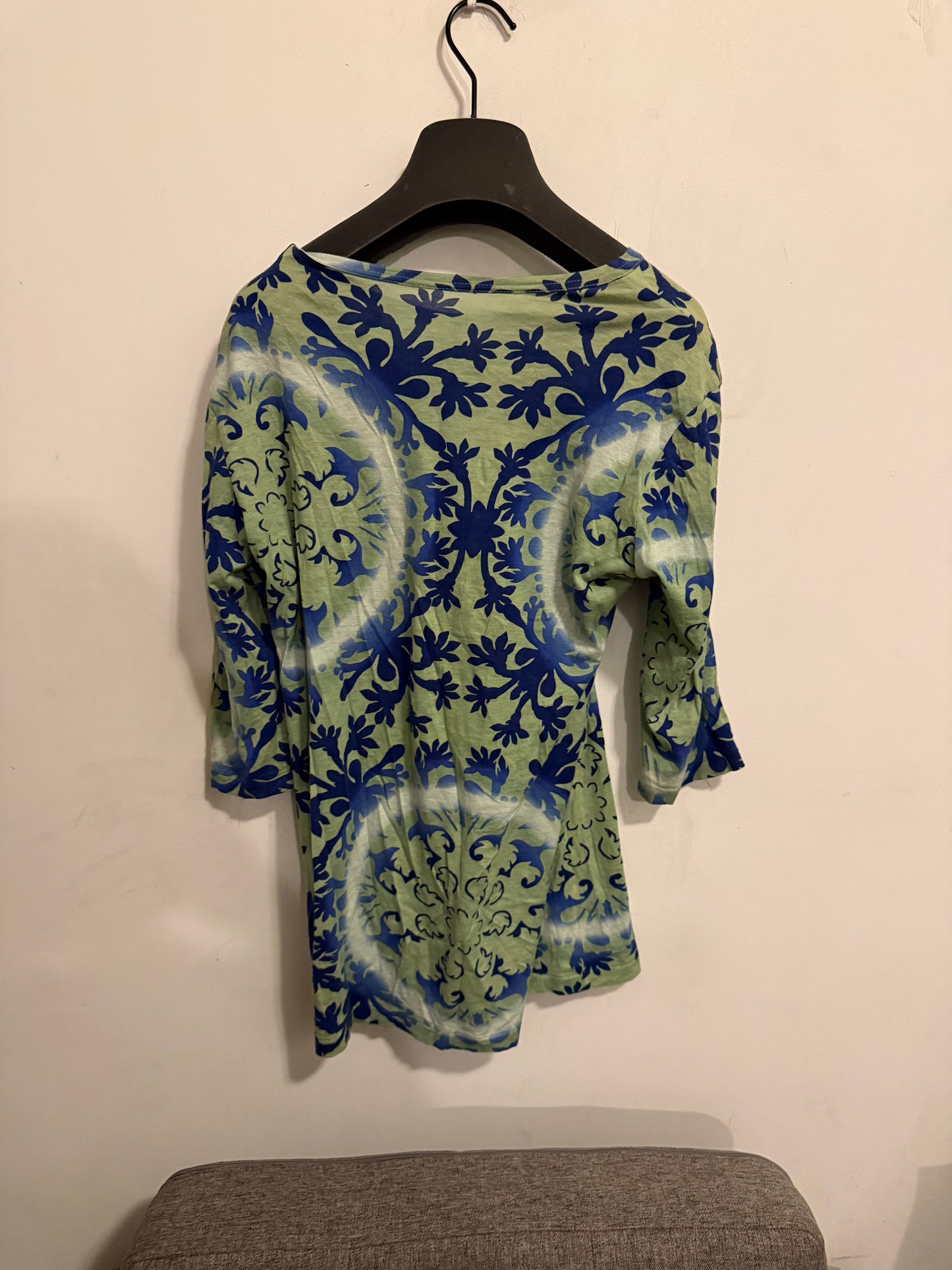 Yohji Yamamoto AW94 tie dye 3/4 sleeve shirt