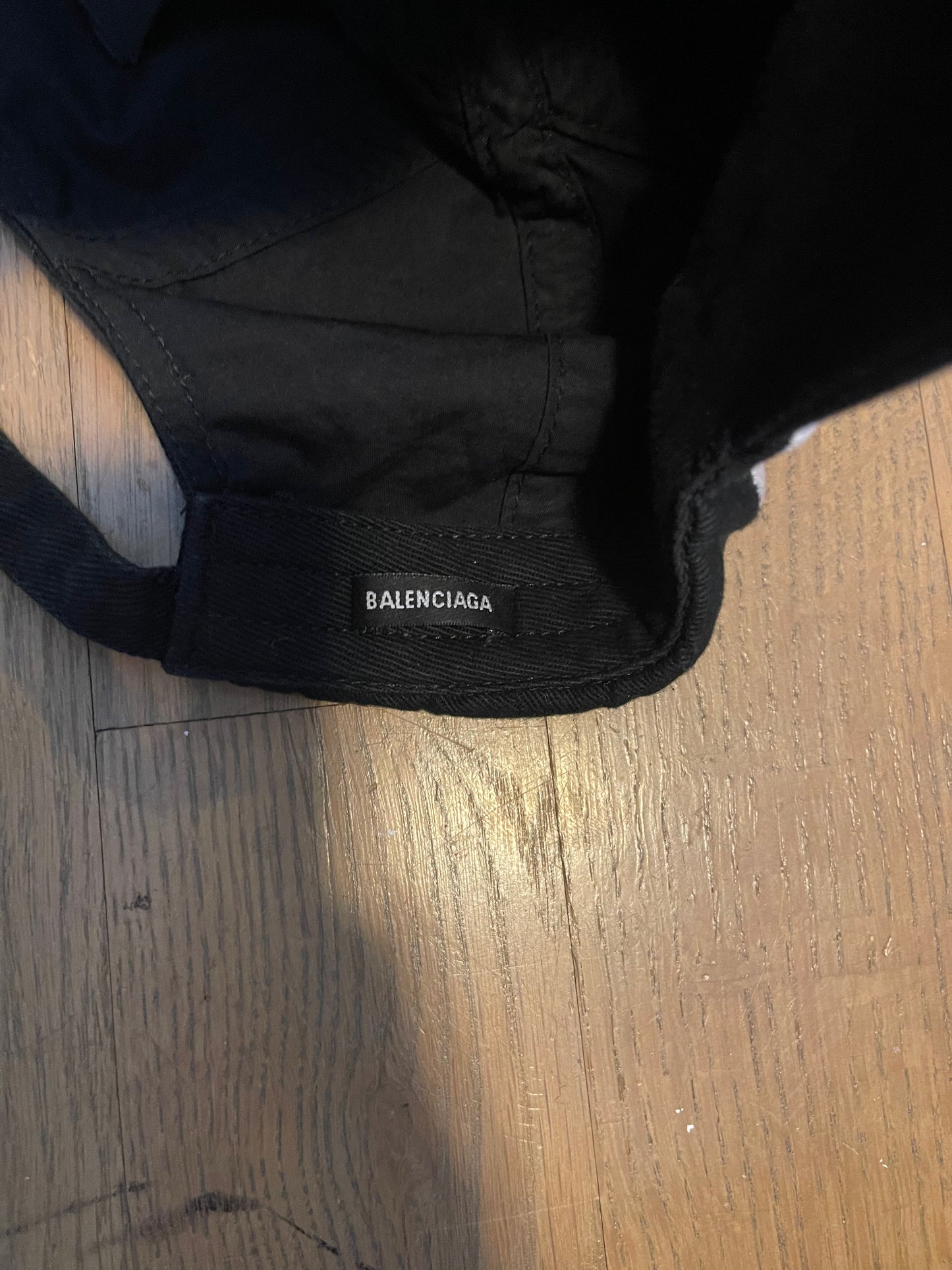 Balenciaga diagonal hat