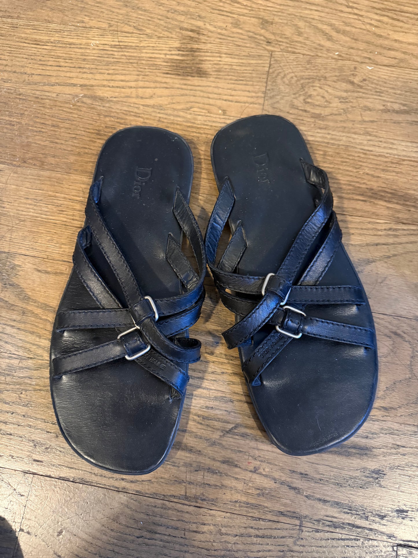 Dior Homme SS03 strip sandals
