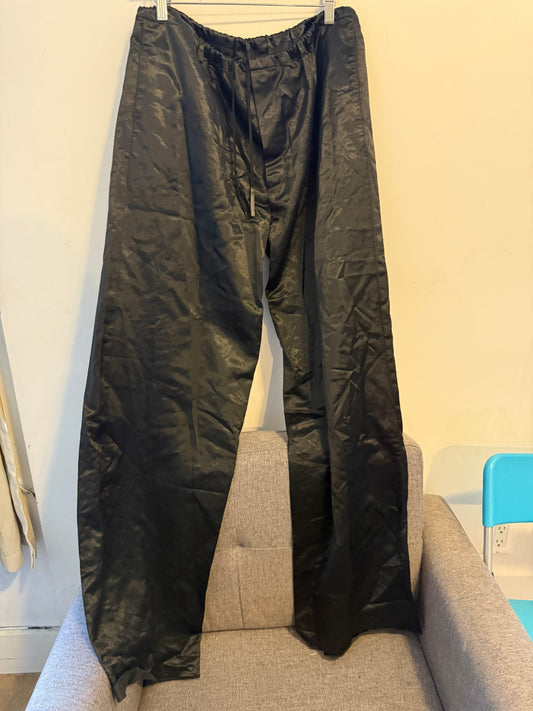 Dior Homme luster sample wide trousers