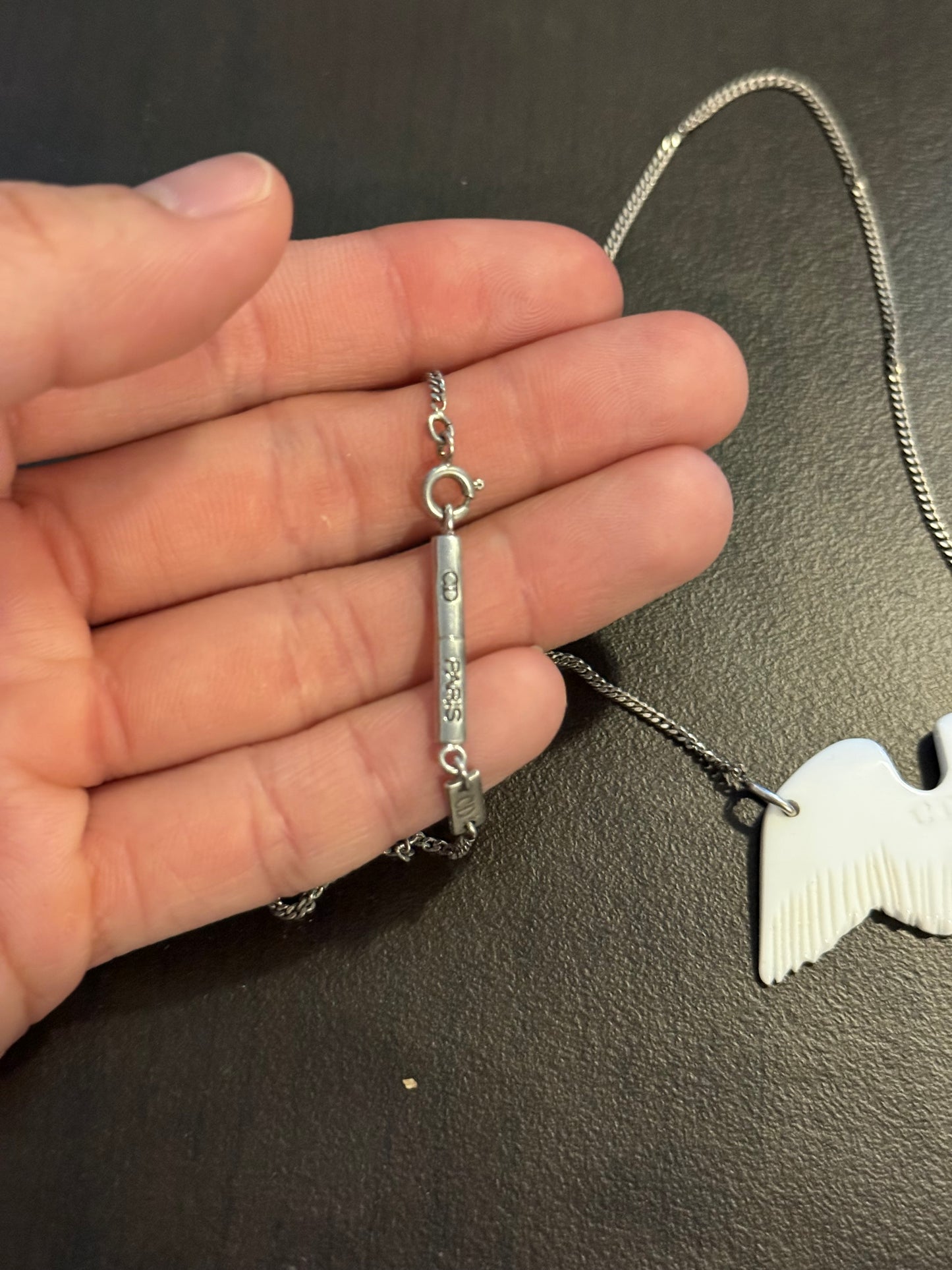 Dior Homme 05AW wings necklace