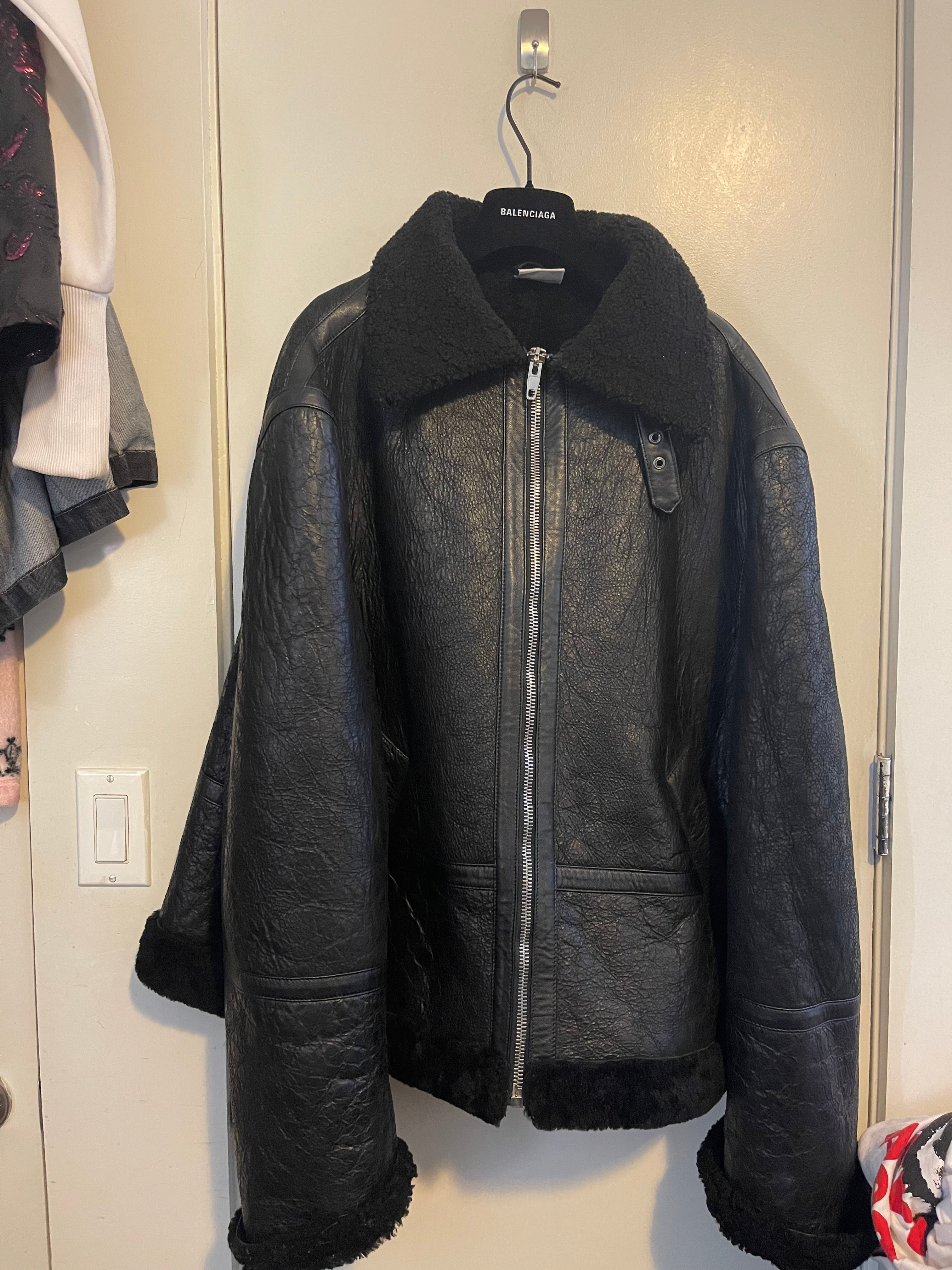 Vetements fw15 shearling jacket oversized – Kendricky