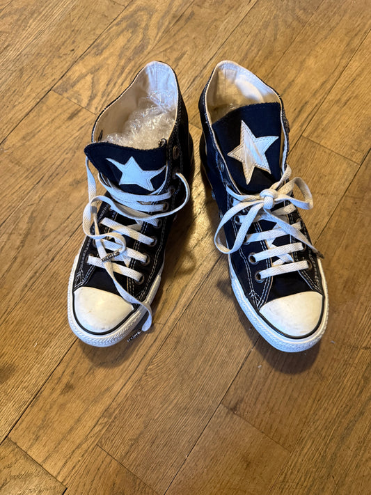 Chrome hearts x Converse star patch all star sneaker