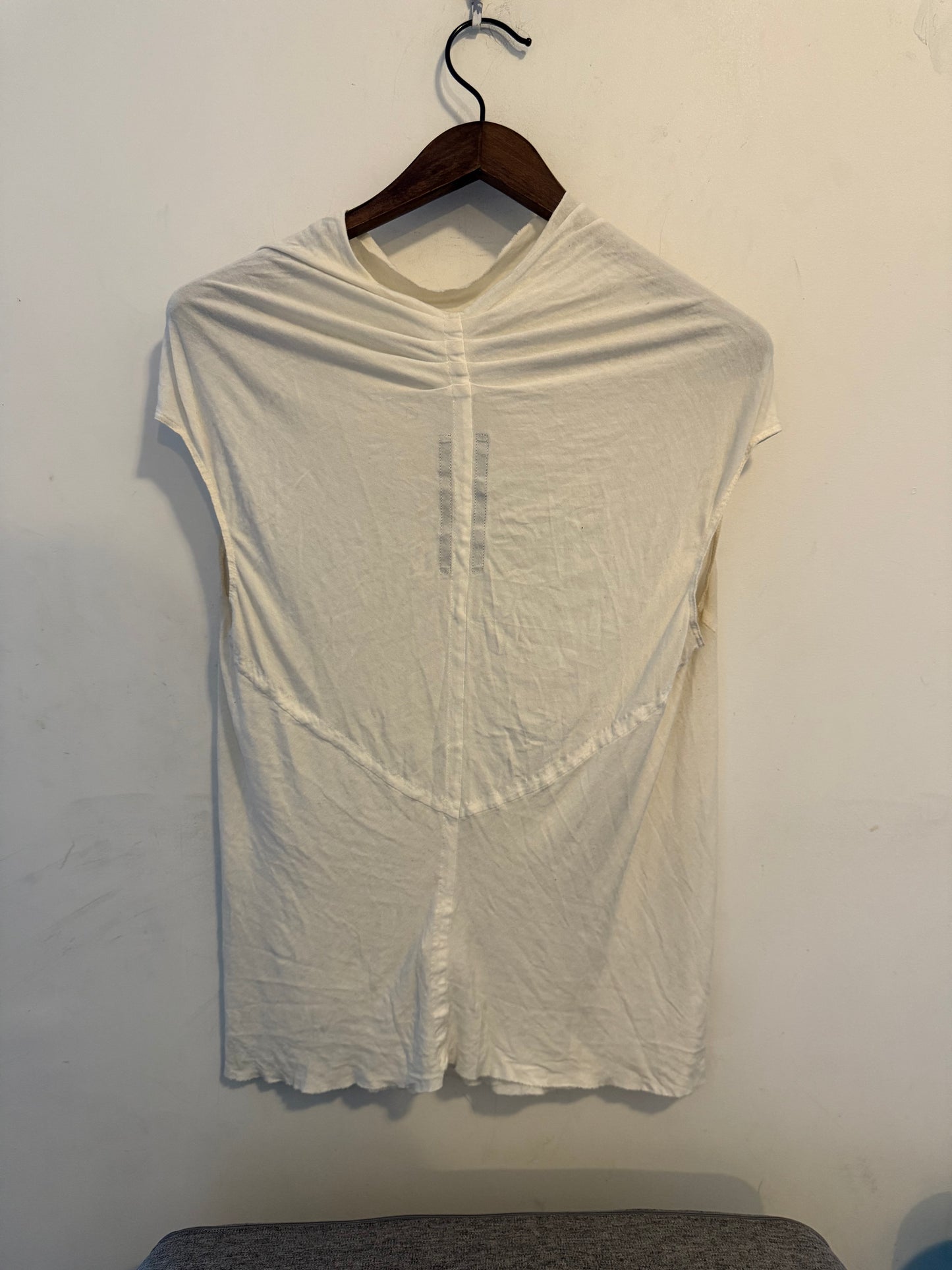 Rick Owens AW14 moody twisted seam shirt