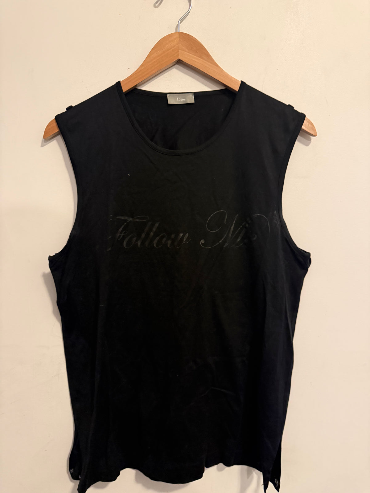 Dior Homme SS03 follow me tank top size M