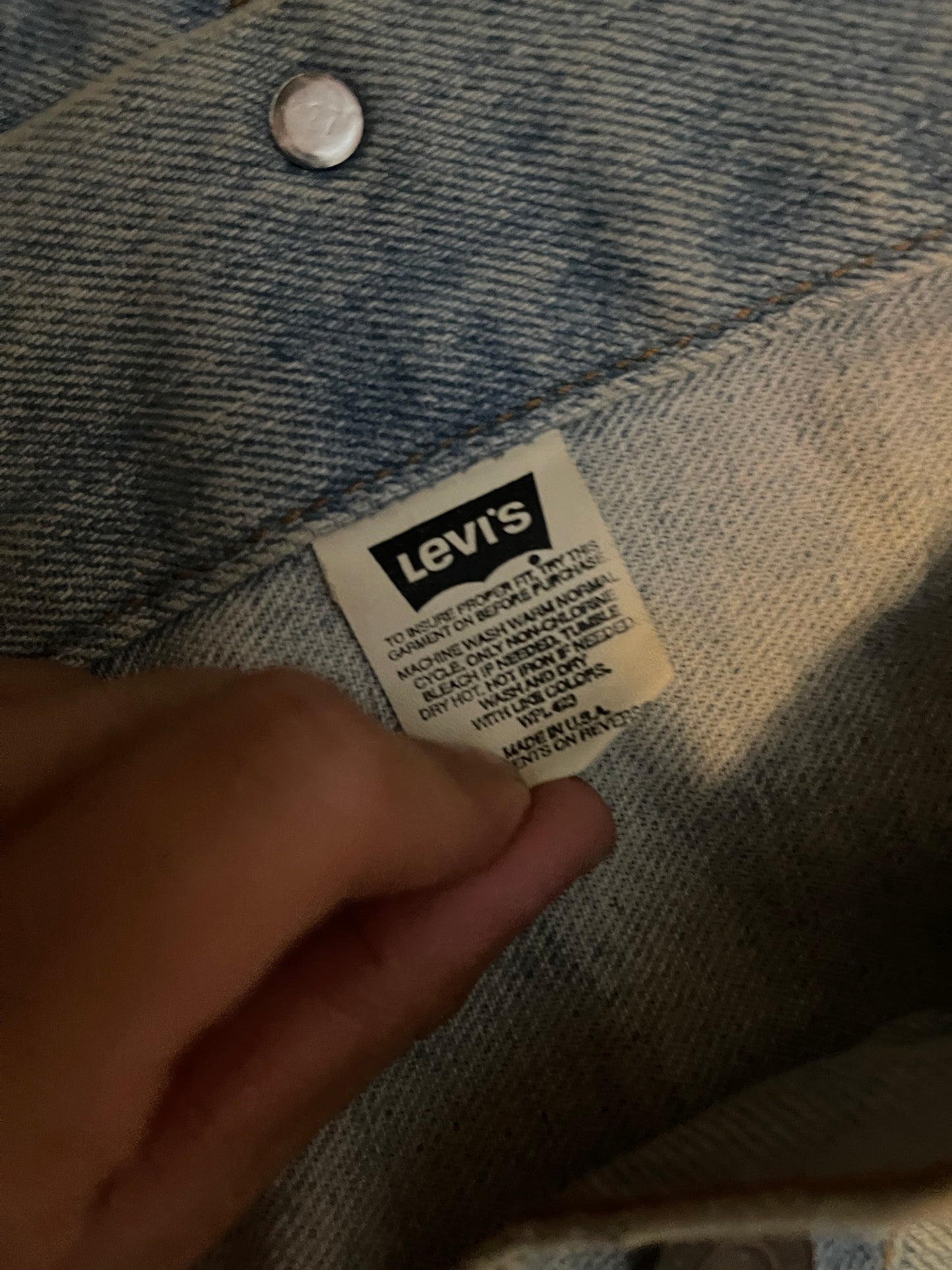 Levi denim jacket