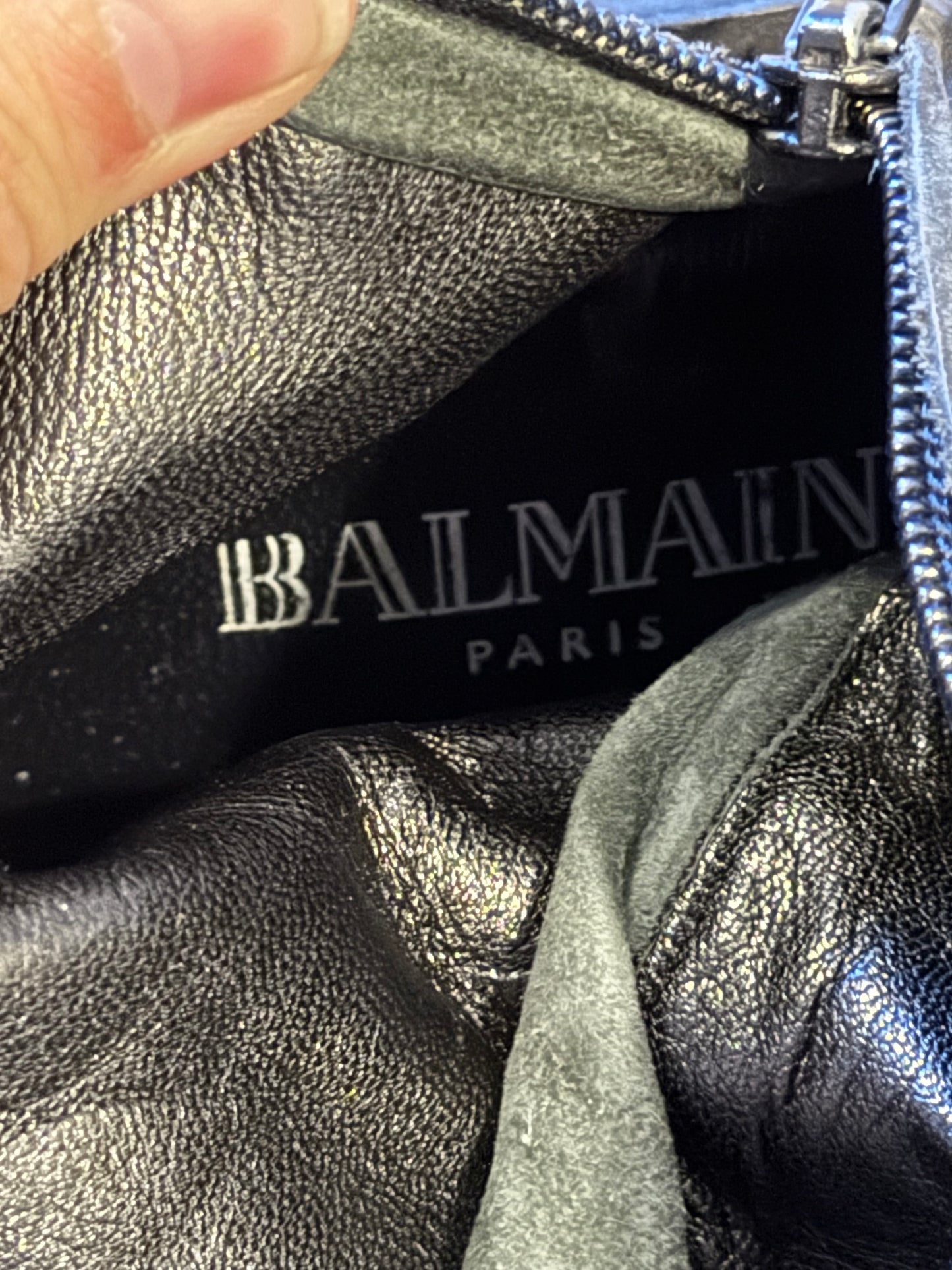 Balmain SS11 ranger boots