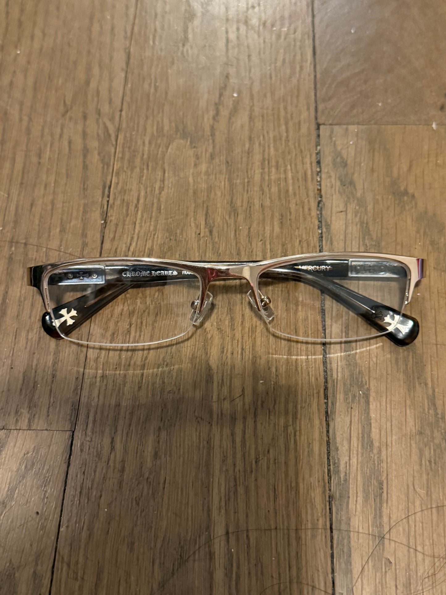 Chrome hearts mercury gold sunglasses