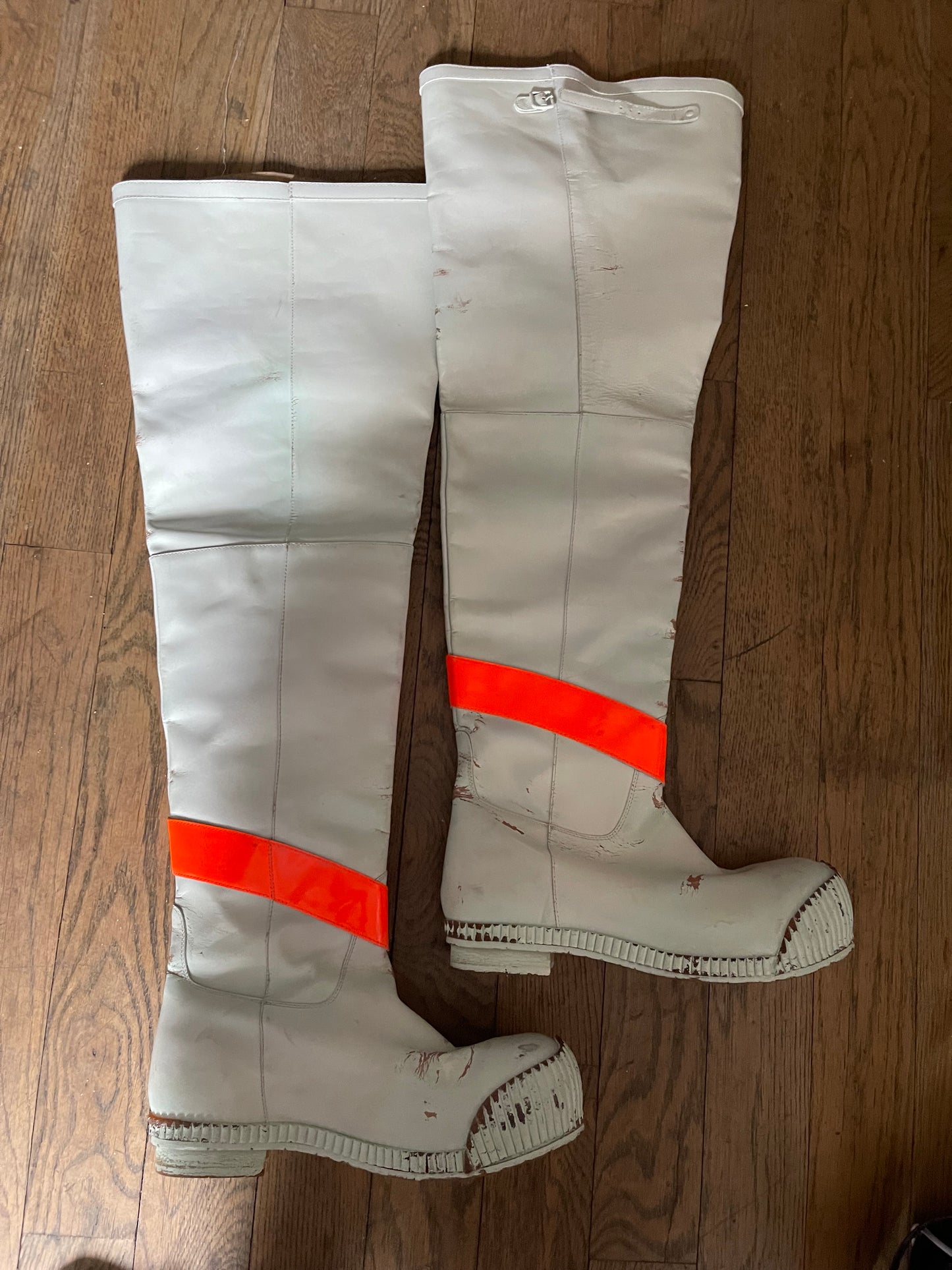 Calvin Klein 205W39NYC thigh high Mickey boots