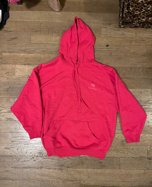 Balenciaga homewear cashmere hoodie