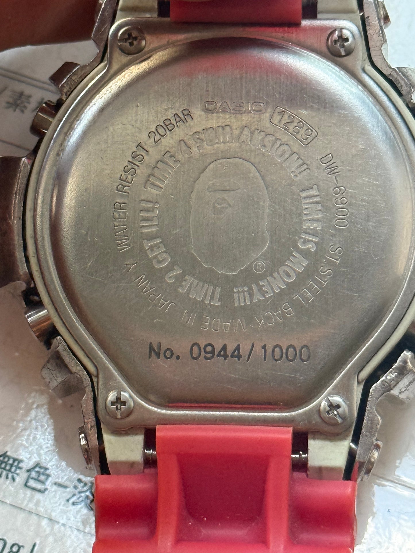 Bape diamond g shock