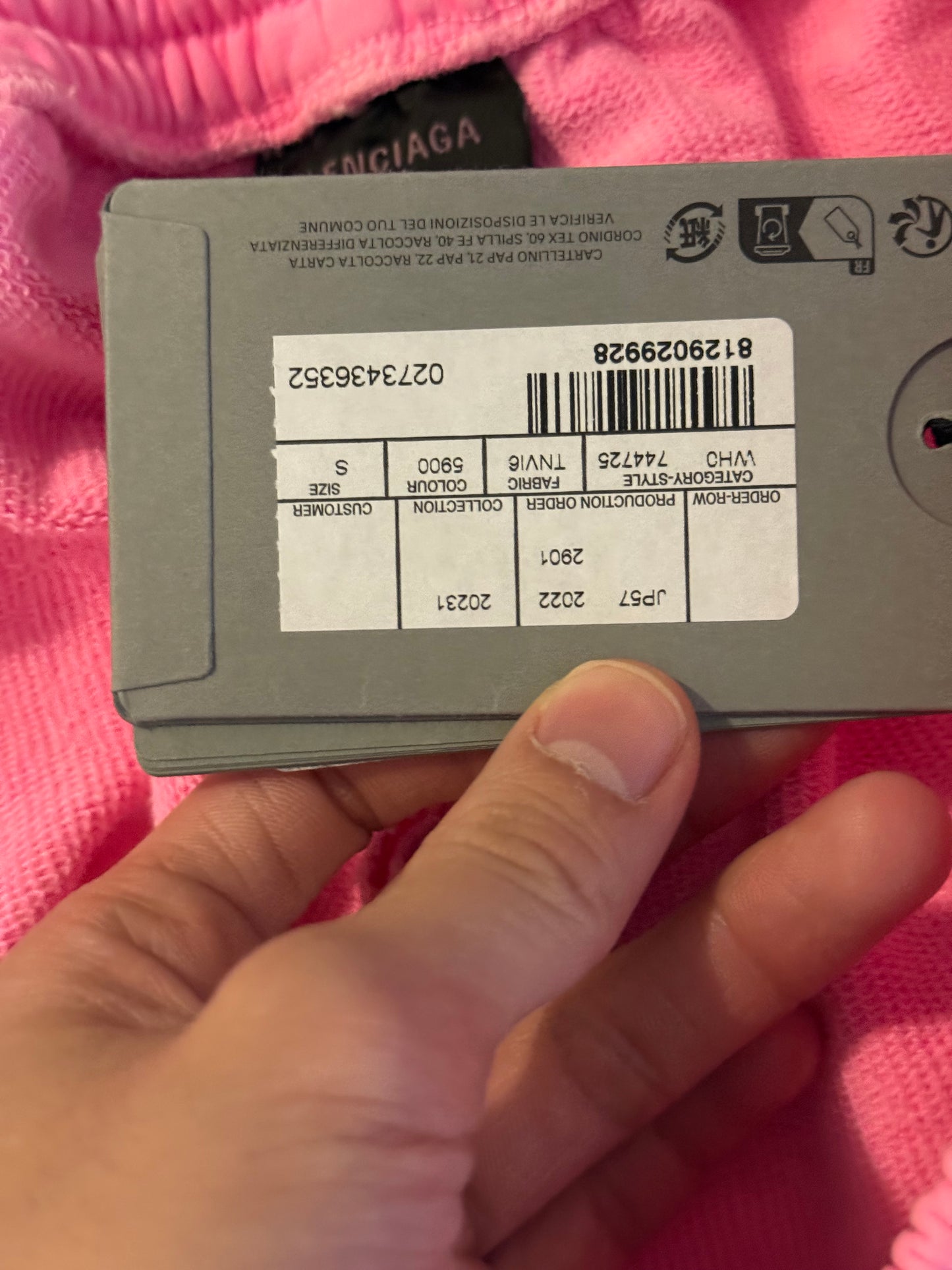 Balenciaga SS23 mud shorts