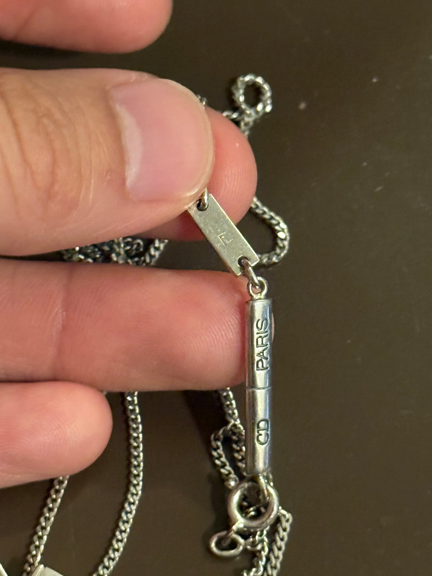 Dior Homme SS06 Union Jack necklace