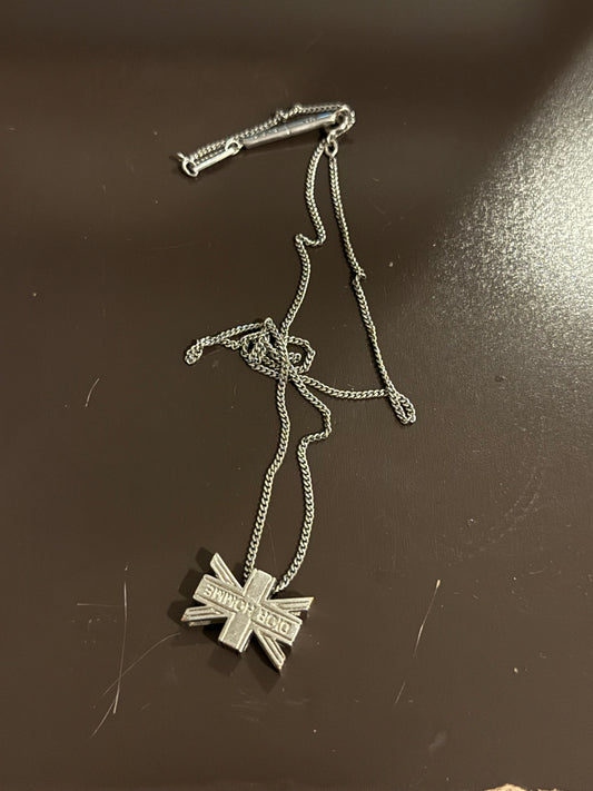 Dior Homme SS06 Union Jack necklace