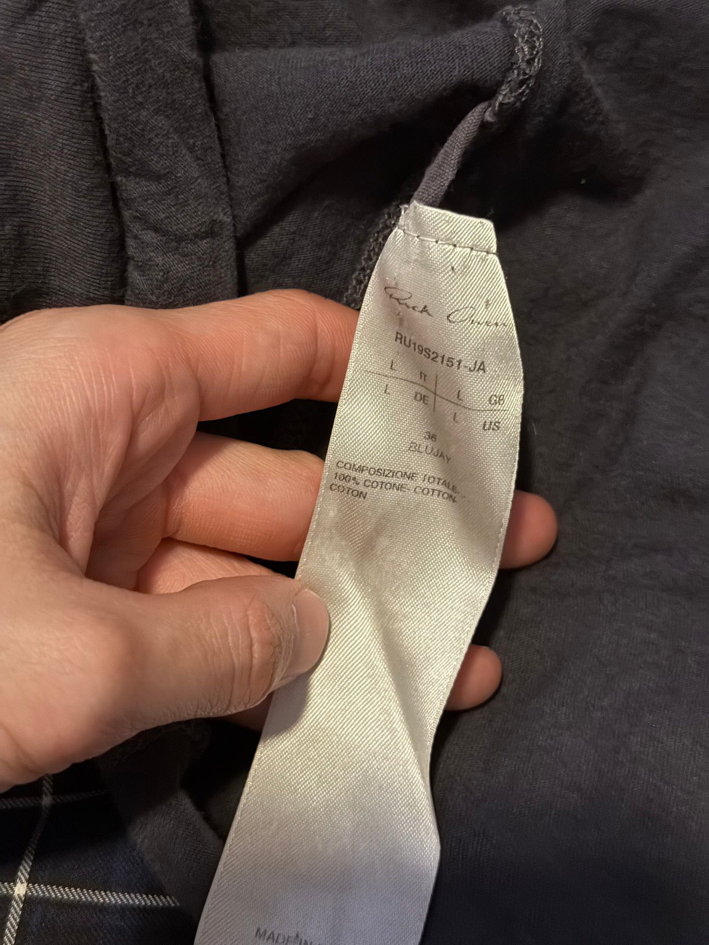 Rick Owens SS19 tanktop