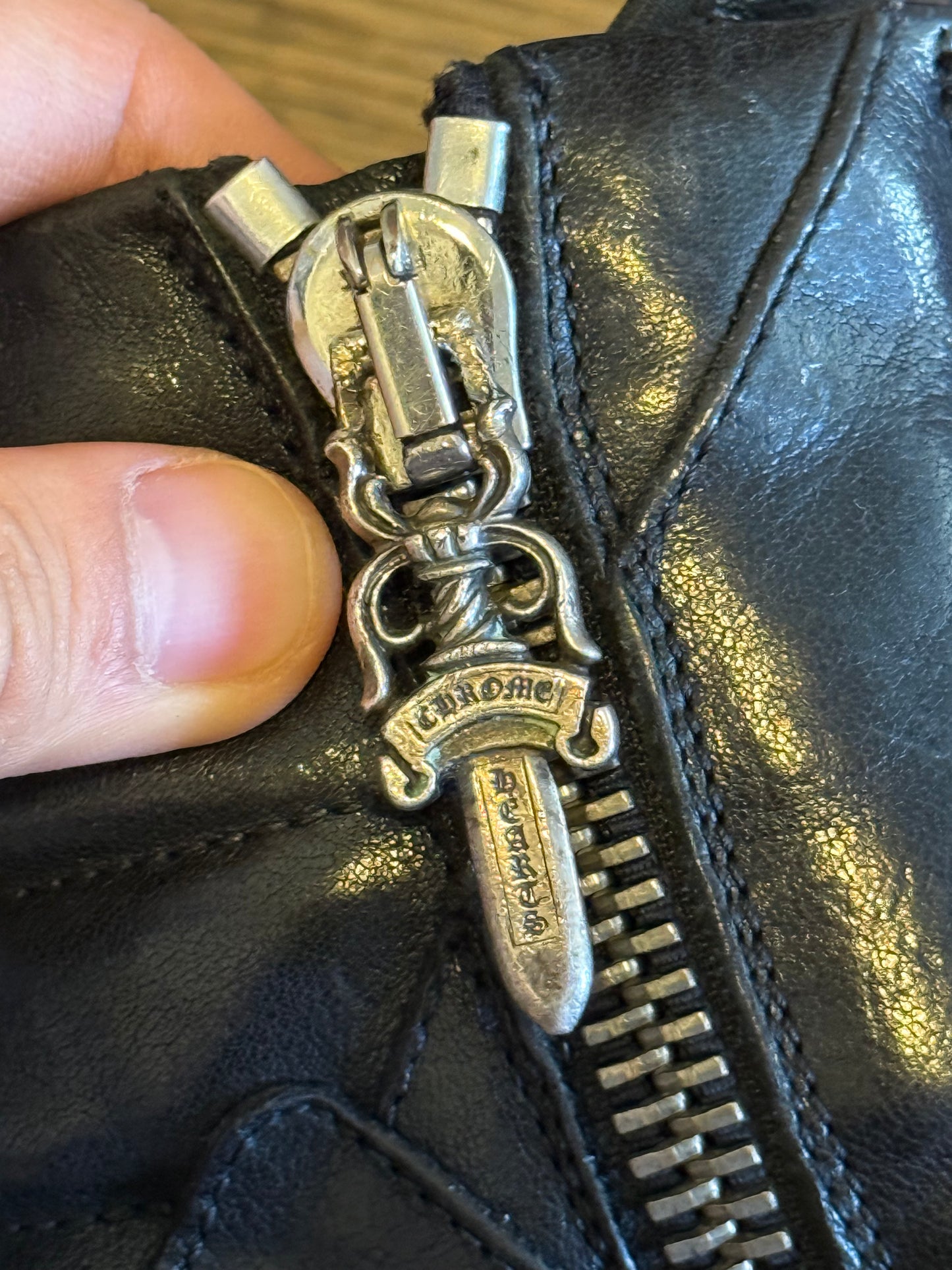 Chrome hearts rick Owens short tongue Geobasket