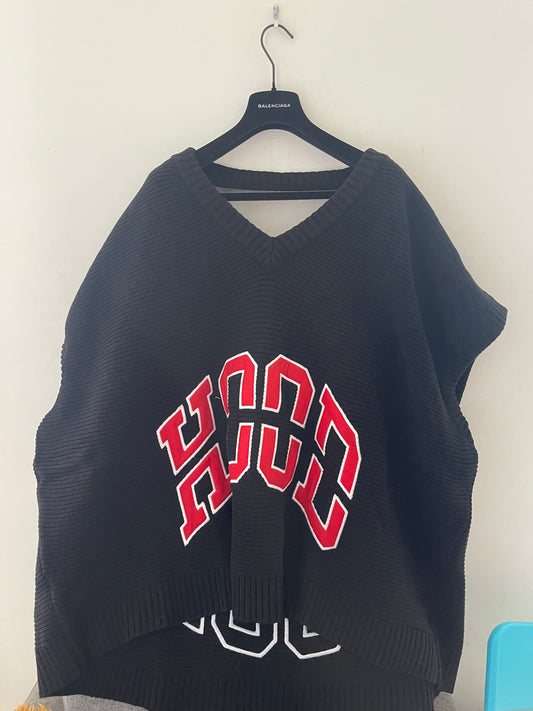 Hood by air HOOD oversized sleeveless vest